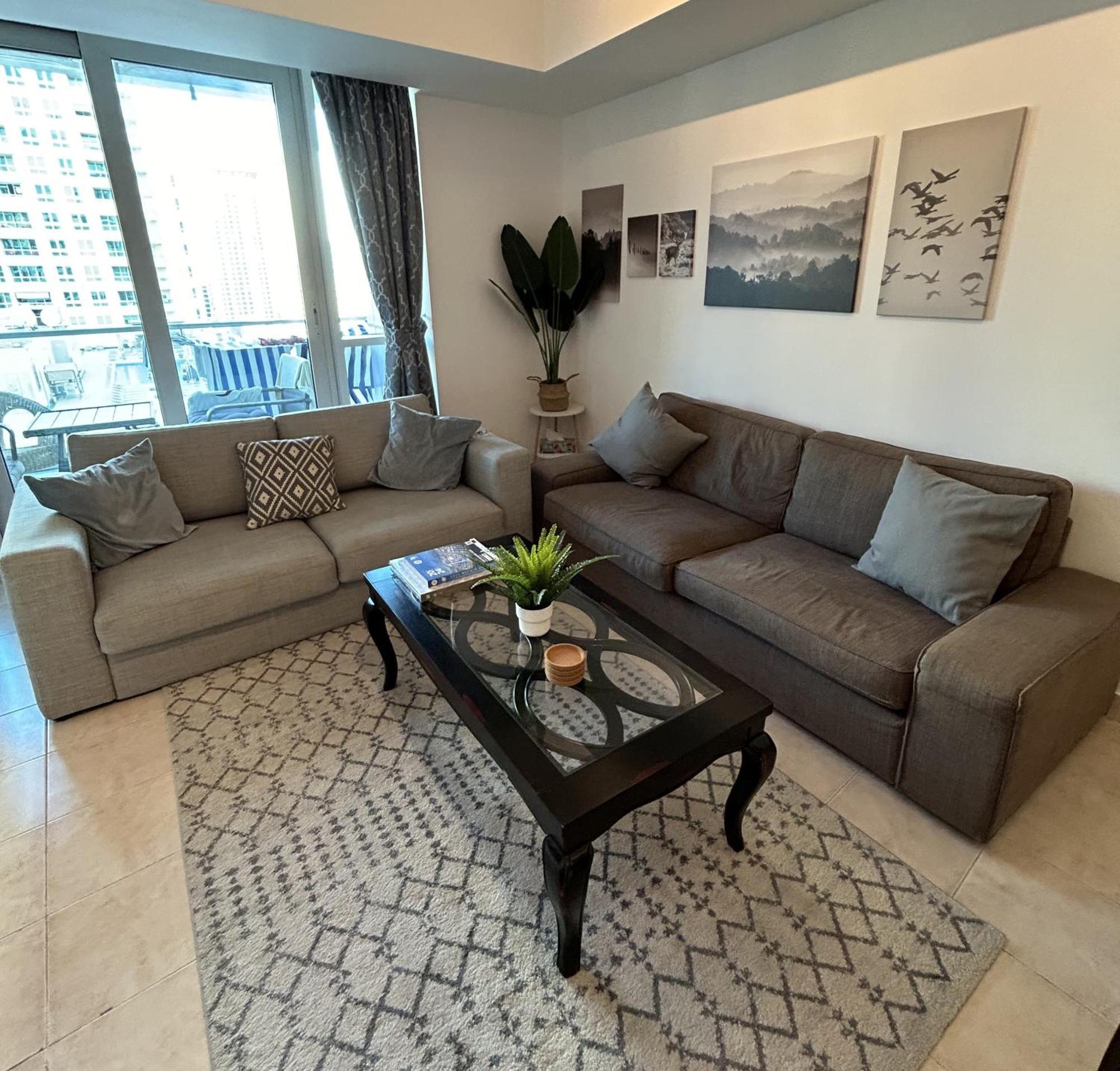 Apartamento Marina View With Pool, Gym, Tennis Court, 5 Mins To