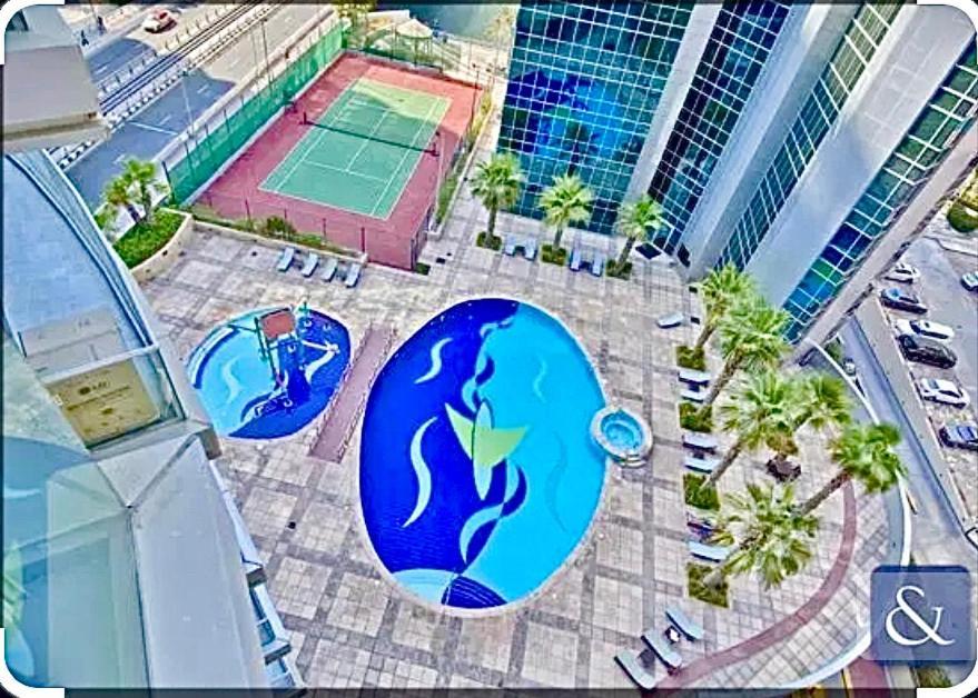 Marina View With Pool, Gym, Tennis Court, 5 Mins To