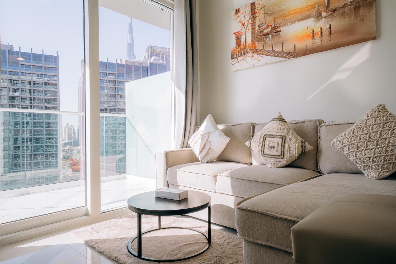 Available For 4 People 1br Near Burj Khalifa Appartement Dubaï