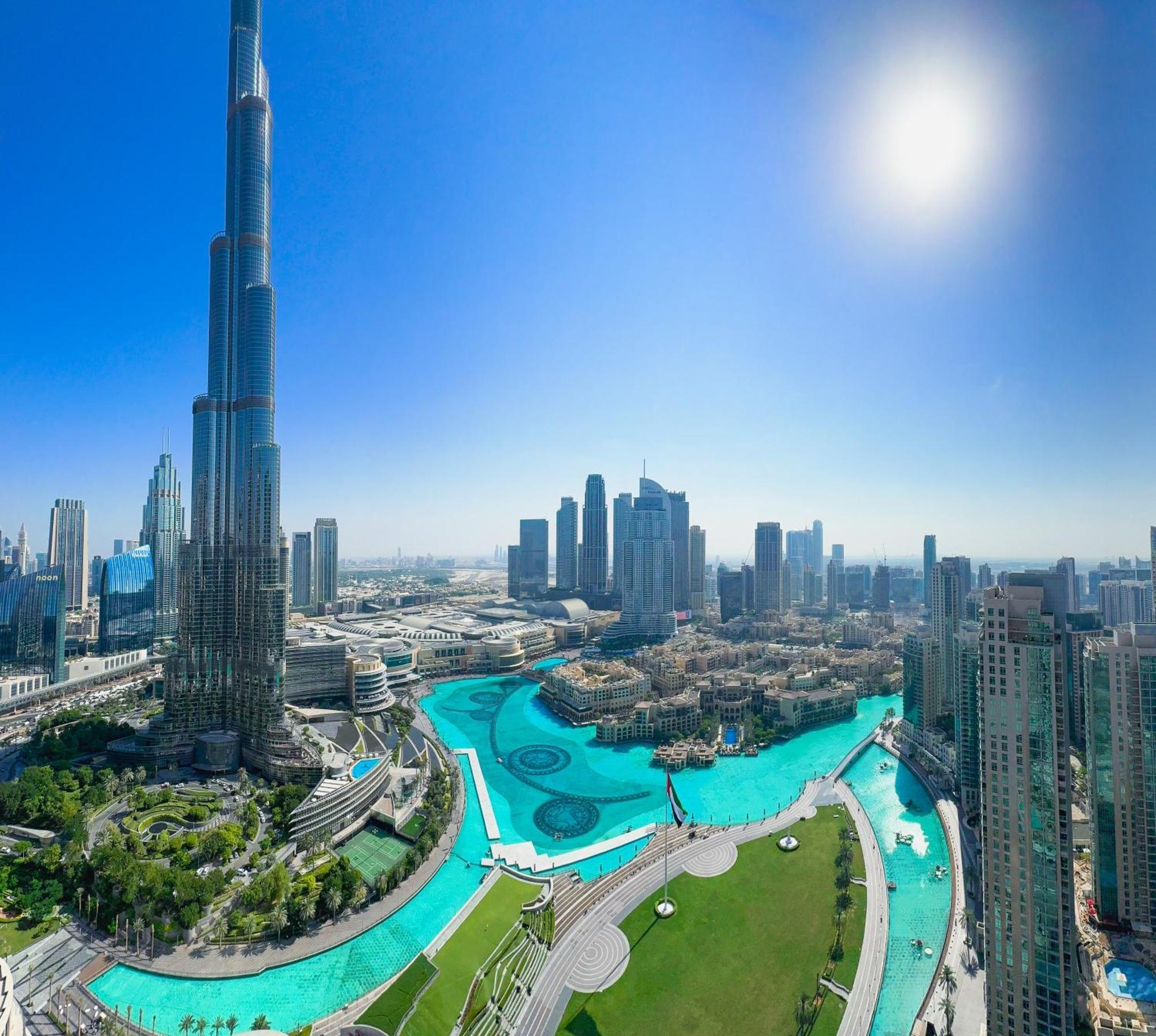 Grande Signature Residences 2br - Epic Burj Khalifa View At 38th Floor For 6-guests 360 Virtual Walk