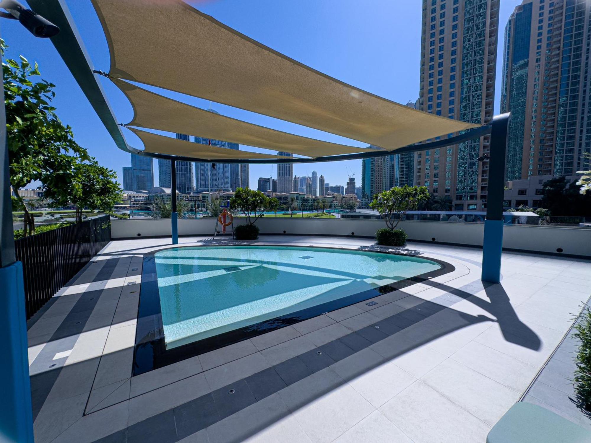Grande Signature Residences 2br - Epic Burj Khalifa View At 38th Floor For 6-guests 360 Virtual Walk