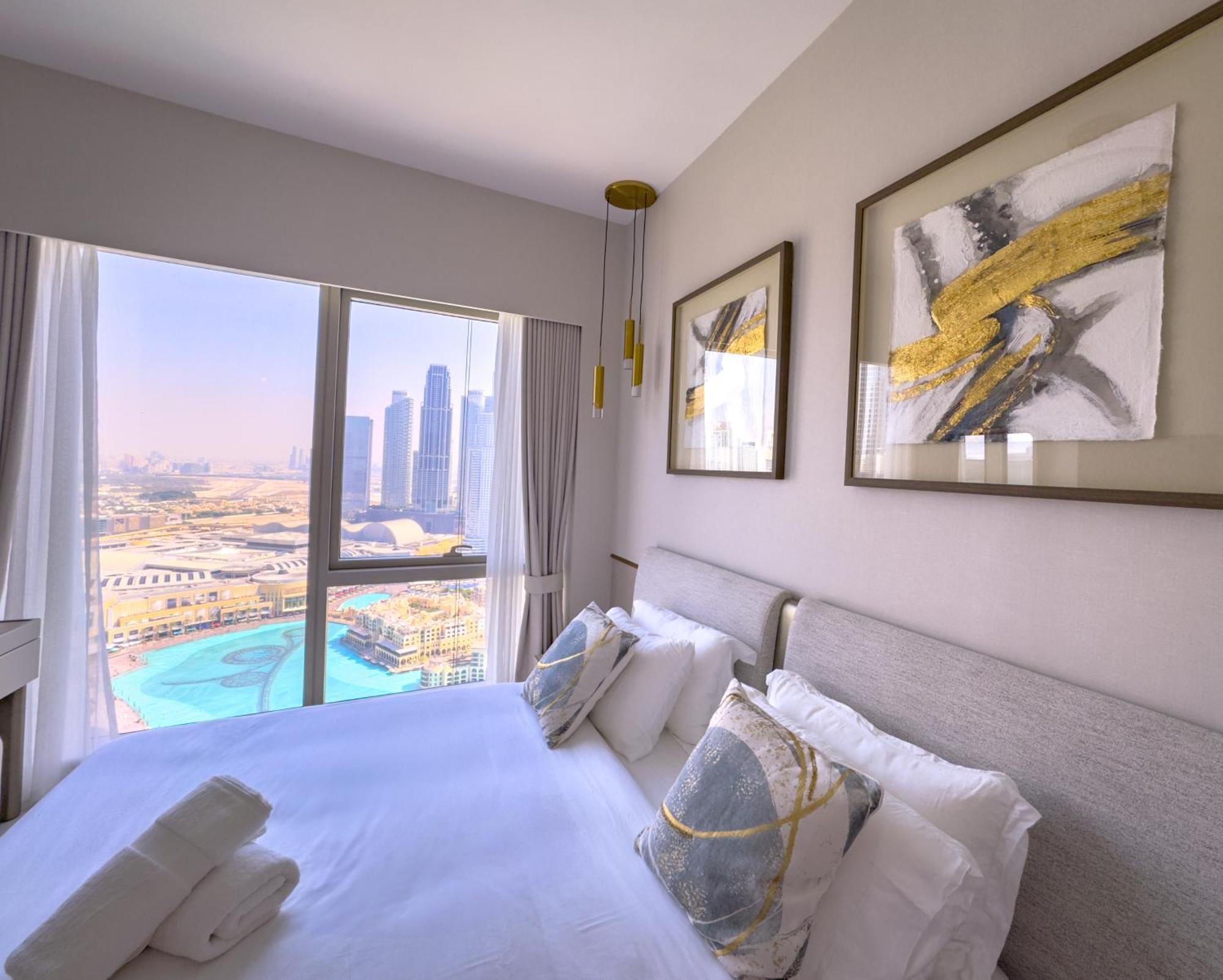 Appartement Grande Signature Residences 2br - Epic Burj Khalifa View At 38th Floor For 6-guests 360 Virtual Walk *