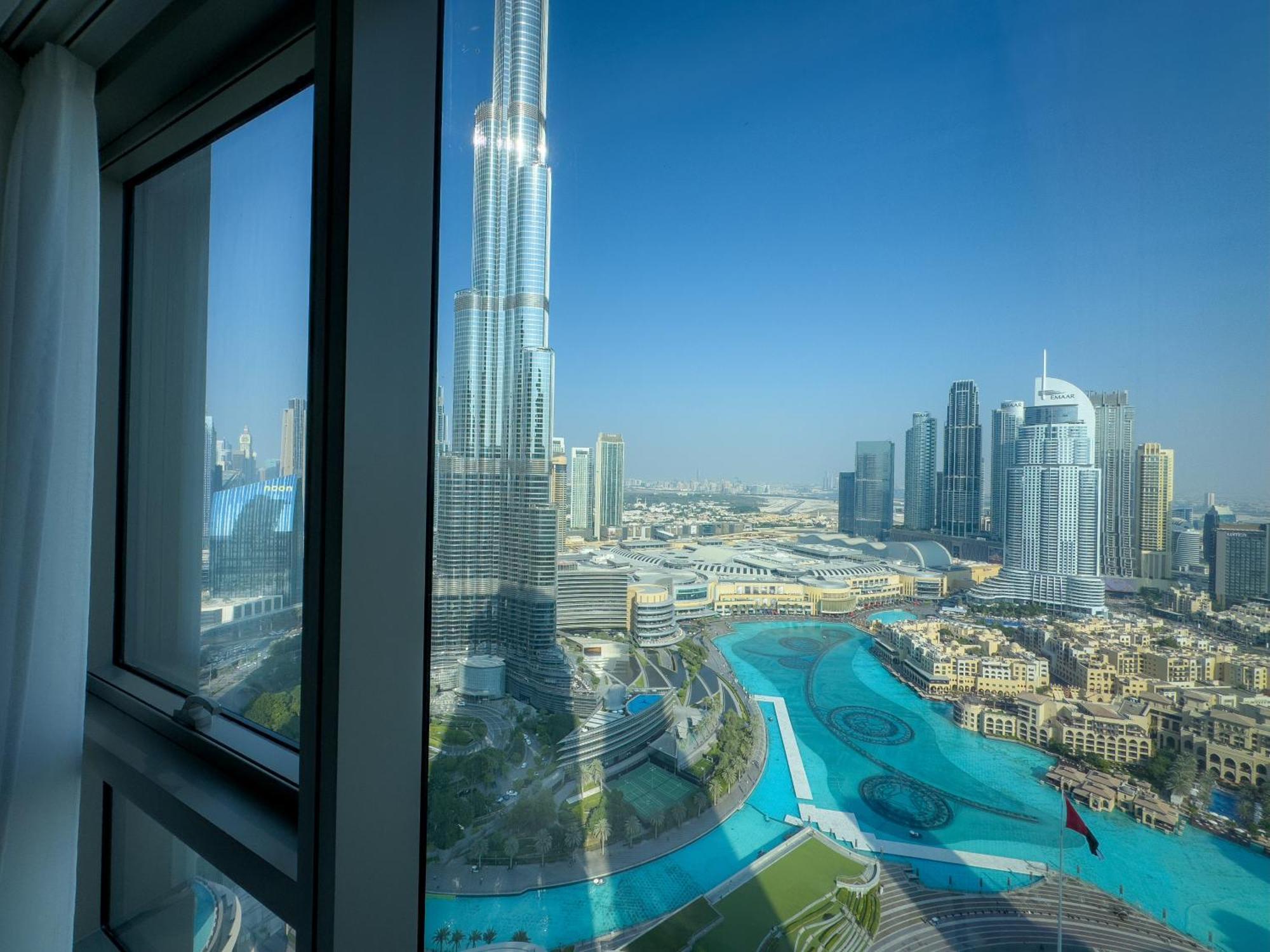 Grande Signature Residences 2br - Epic Burj Khalifa View At 38th Floor For 6-guests 360 Virtual Walk Appartement Dubaï