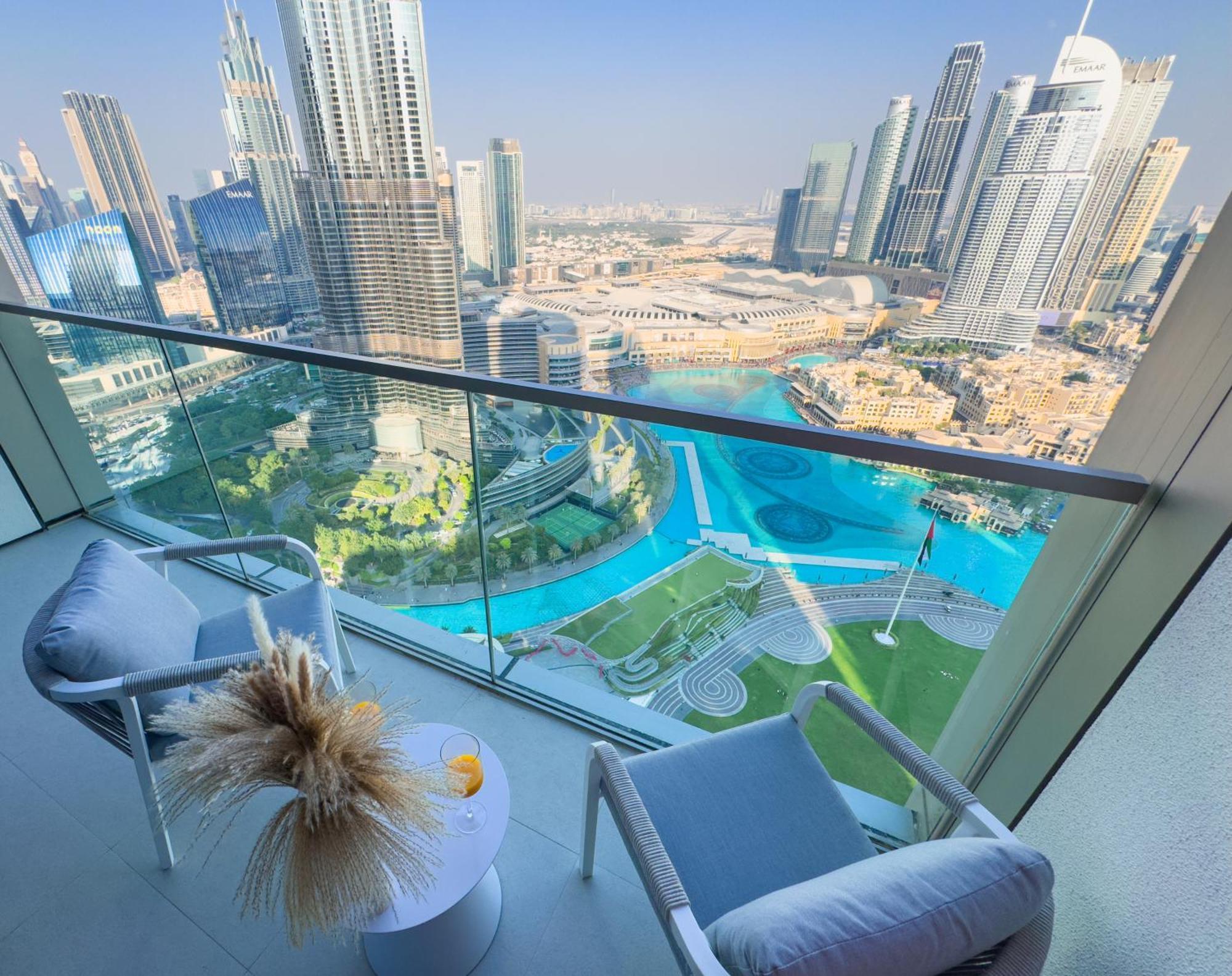 Grande Signature Residences 2br - Epic Burj Khalifa View At 38th Floor For 6-guests 360 Virtual Walk * Dubaï