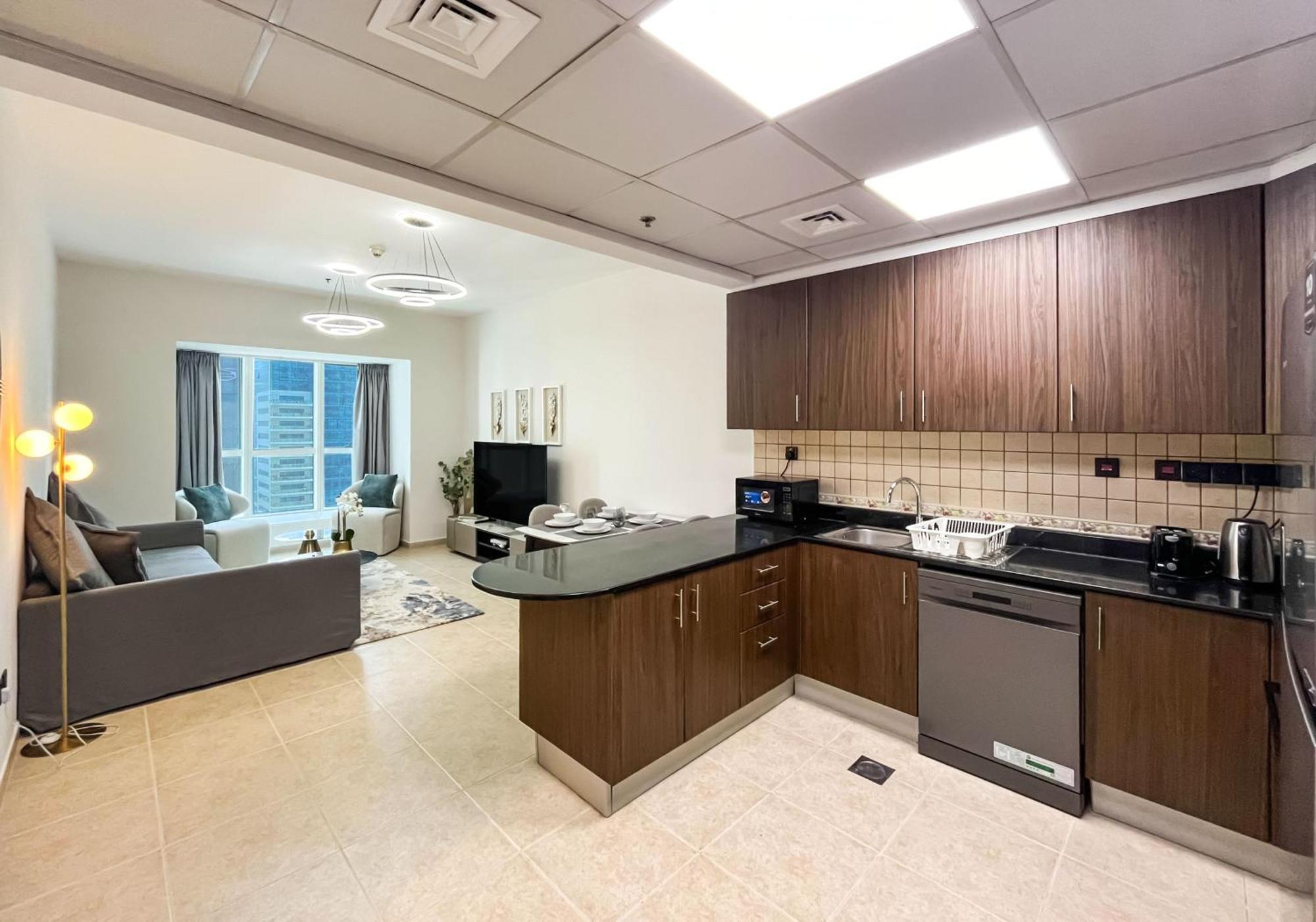 Appartement Livbnb-high Rise 1br With Balcony Near Barasti