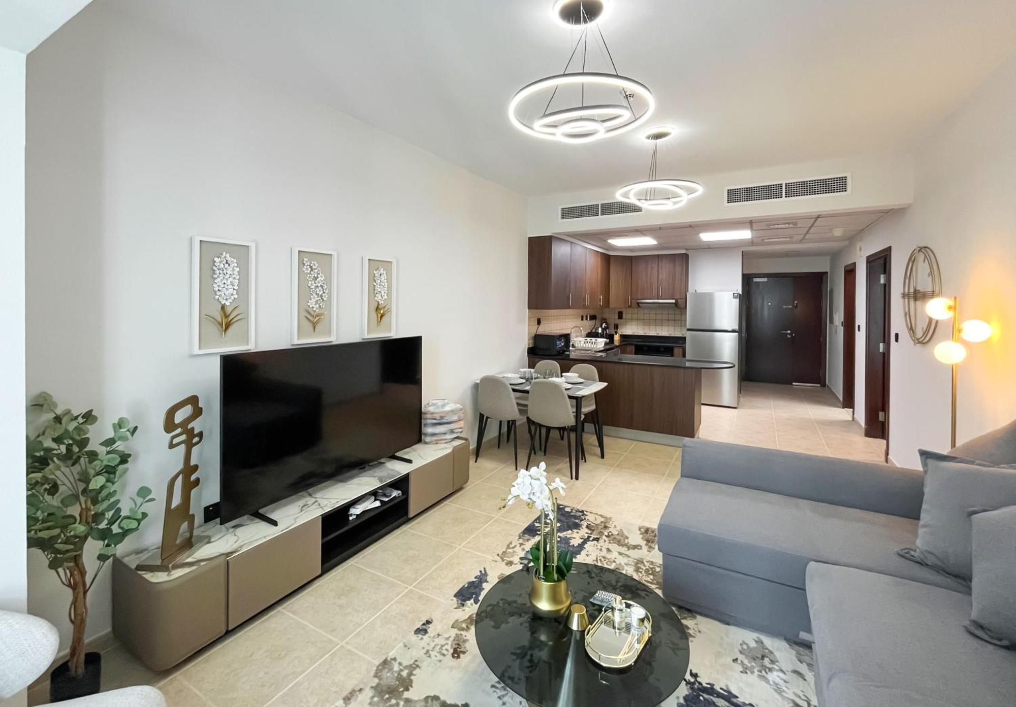 Livbnb-high Rise 1br With Balcony Near Barasti Appartement