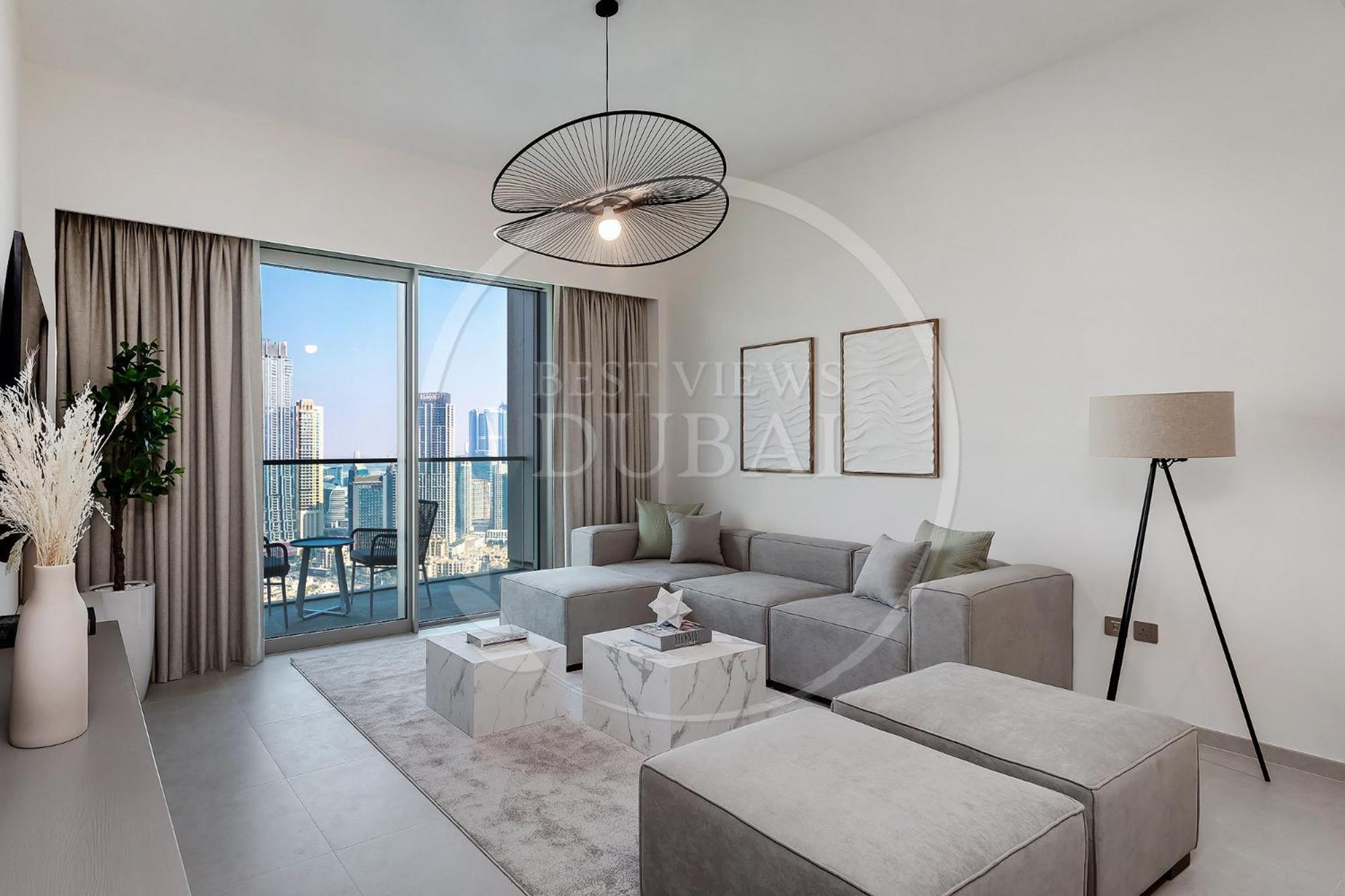 Prime Burj Khalifa&fountain Views 2 Bdr Appartement Dubaï