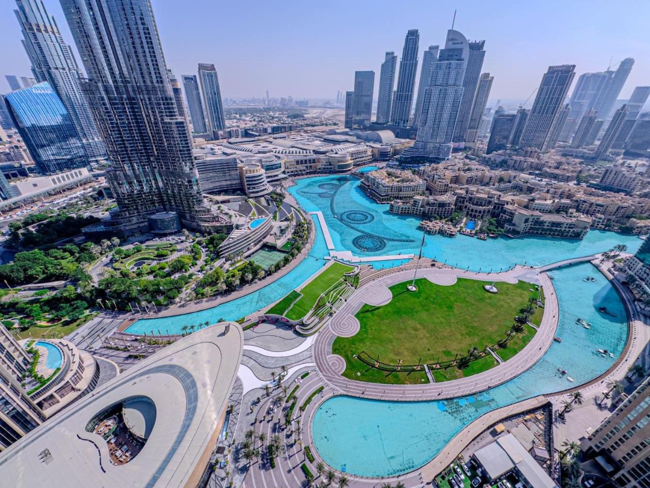Grande Signature Residences 2br - Epic Burj Khalifa View At 38th Floor For 6-guests 360 Virtual Walk *