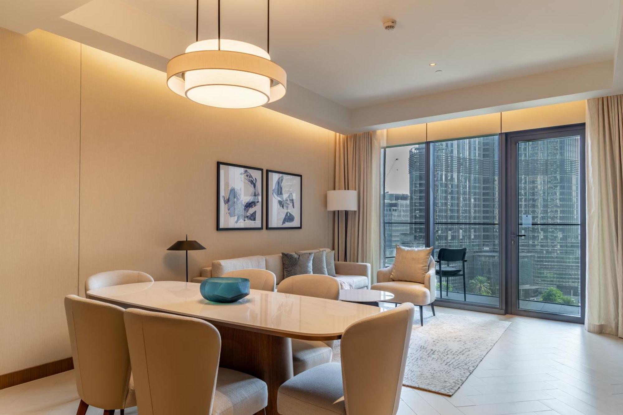 Opera 3br - 5 Mins To Mall With Burj View By Bms Apartamento *