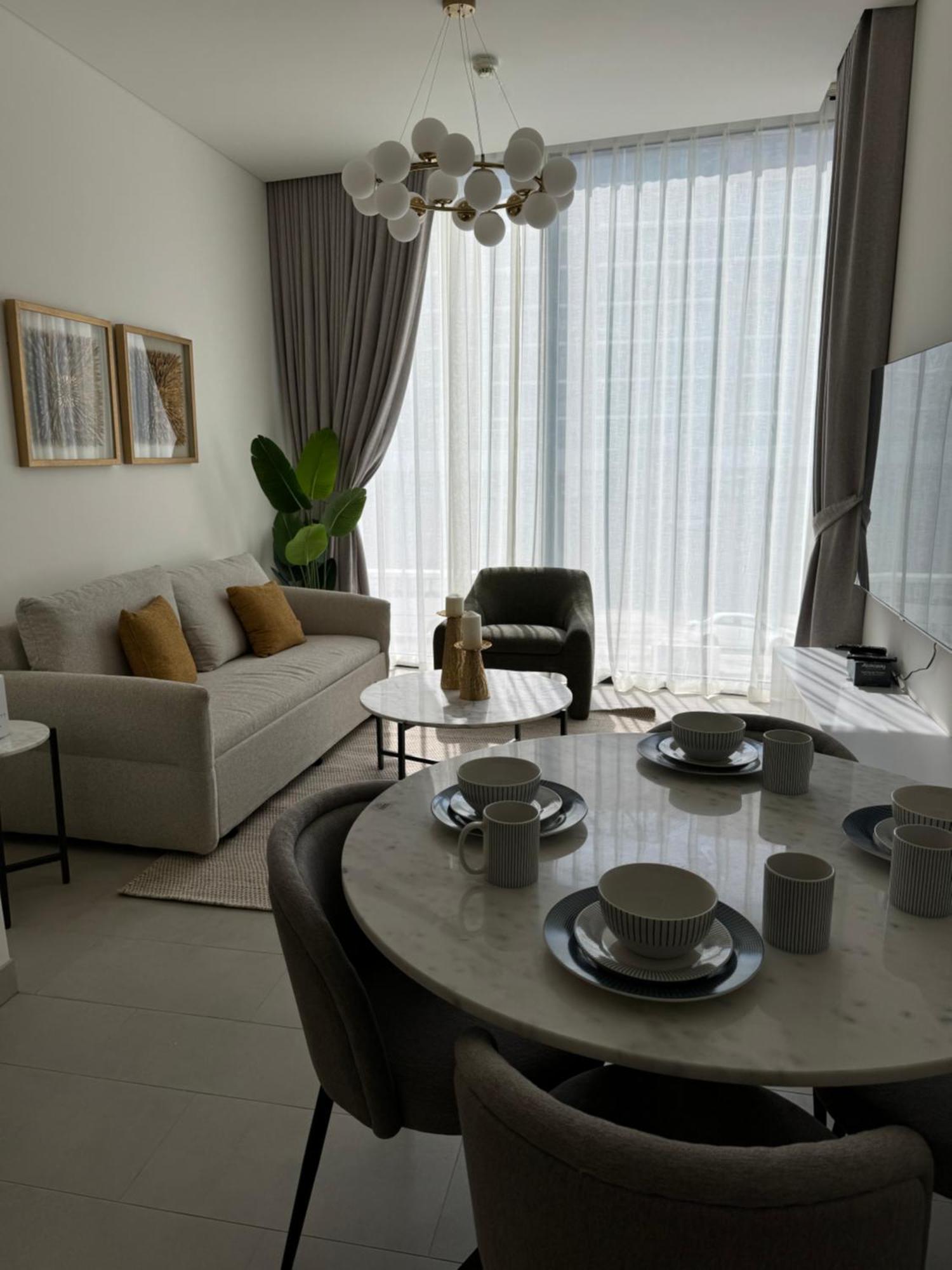 Luxury 2bdr In Sobha Hartland Waves Near Mall And Burj Khalifa Dubái