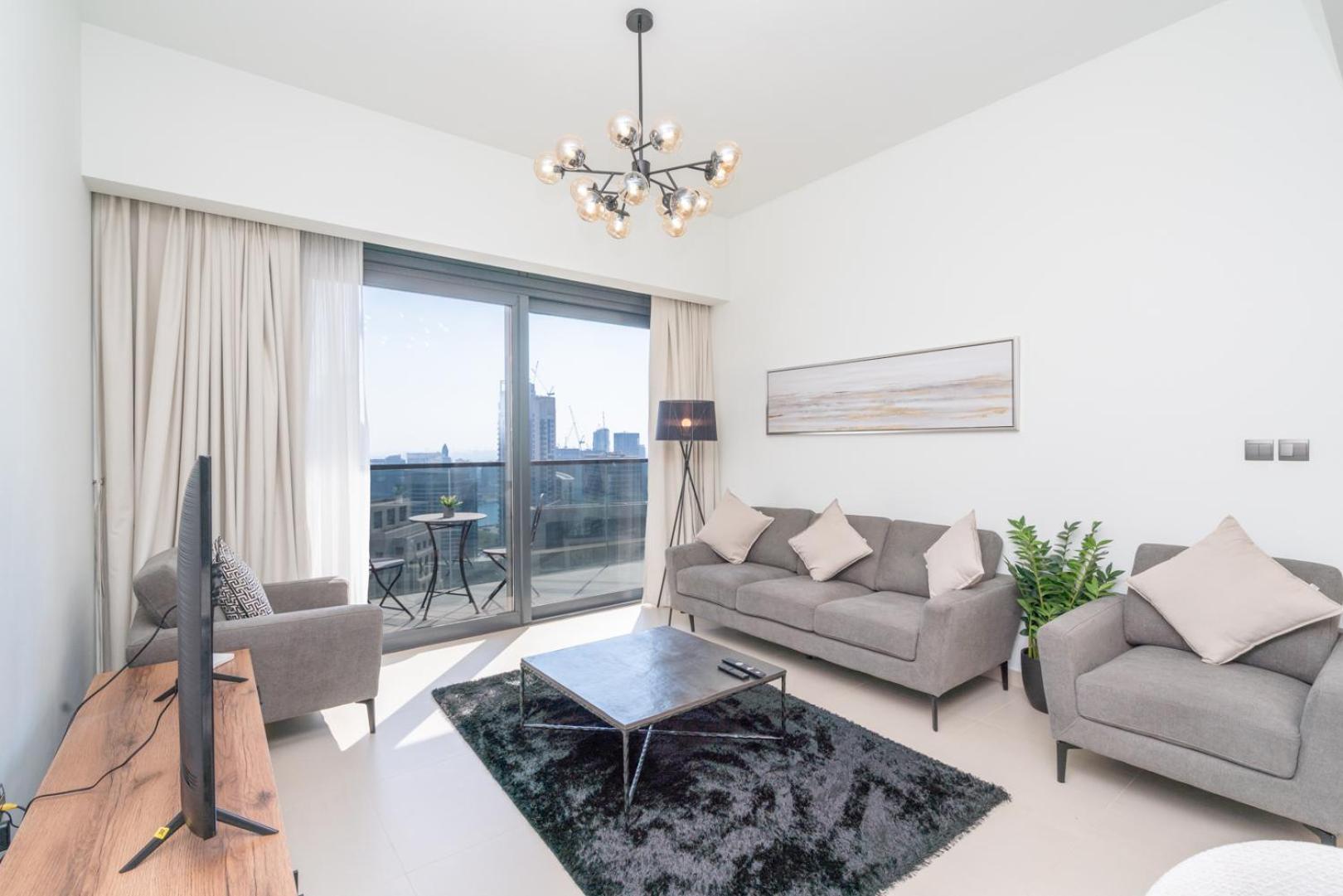 Apartament Downtown Luxury - Open Views Of The City & The Sea - Walking Distance To Mall Dubai