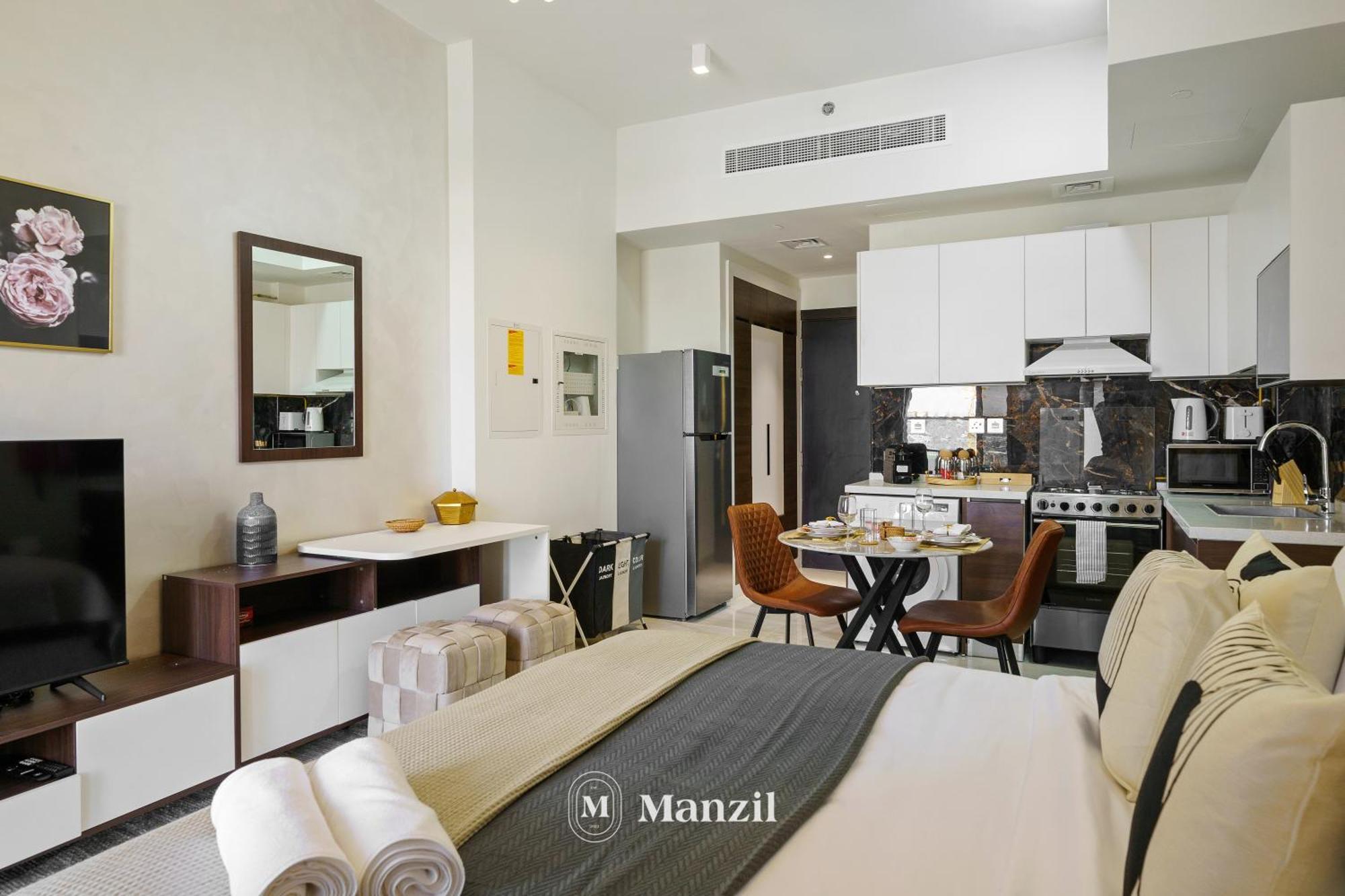 Appartement Manzil -studio Near Miracle Garden Dubaï