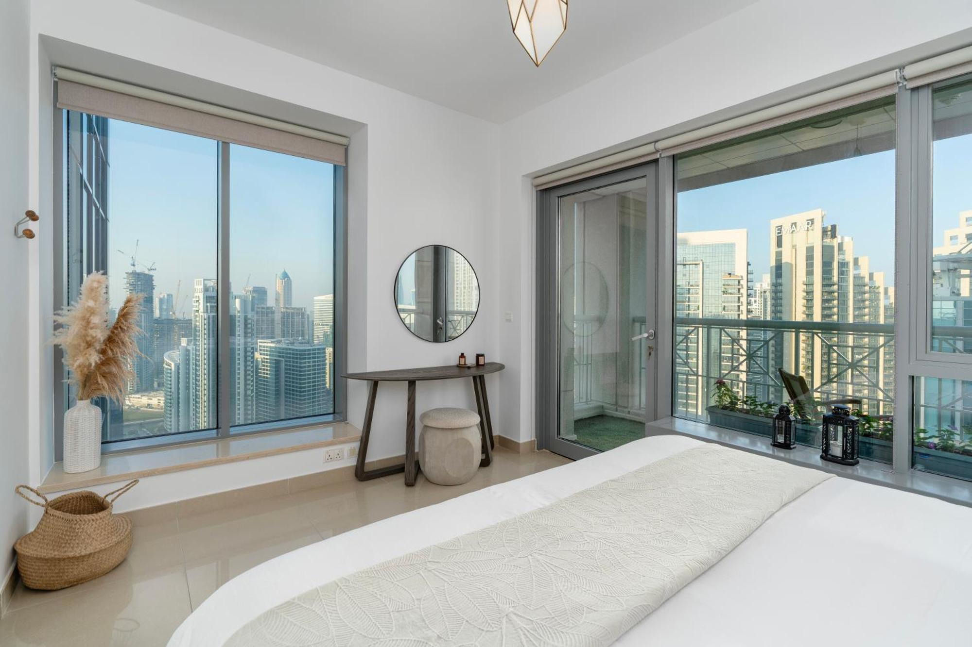 Lägenhet Luxury High Floor 1br With Full Burj Khalifa View By *