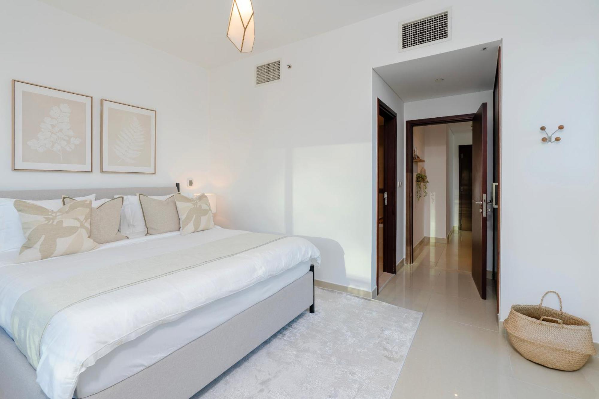 Lägenhet Luxury High Floor 1br With Full Burj Khalifa View By Dubai