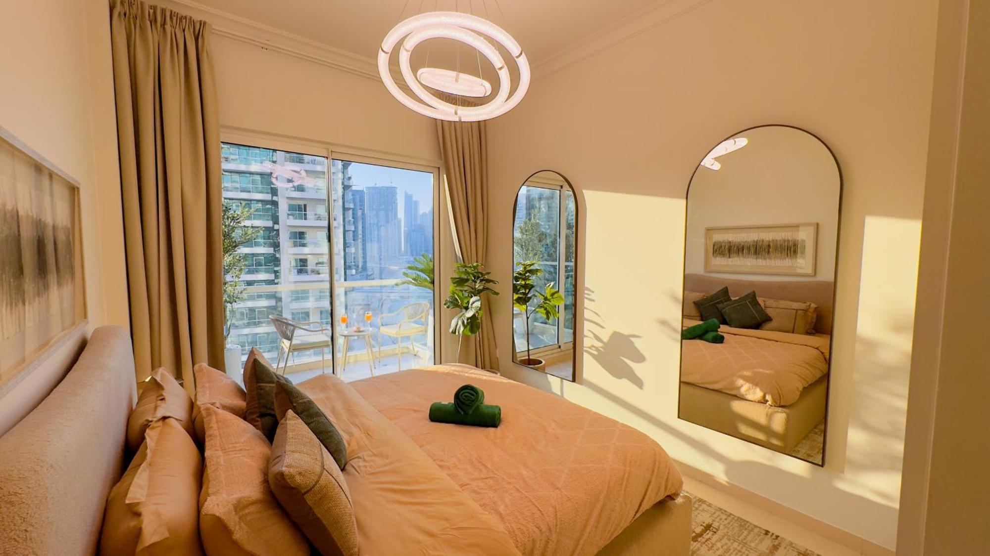 Skyline Dream - 1 Bhk - Burj And Canal Views Dubái