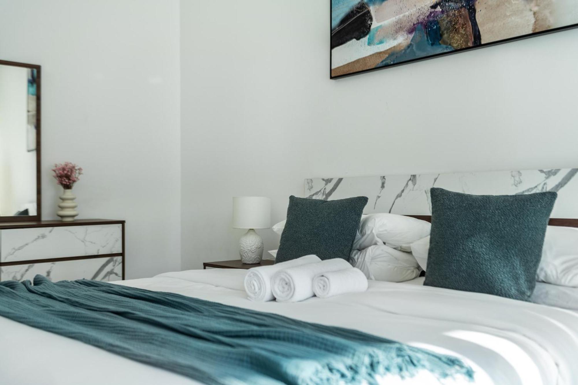 Shoresinn - Aesthetic With Marina View Appartement Dubaï