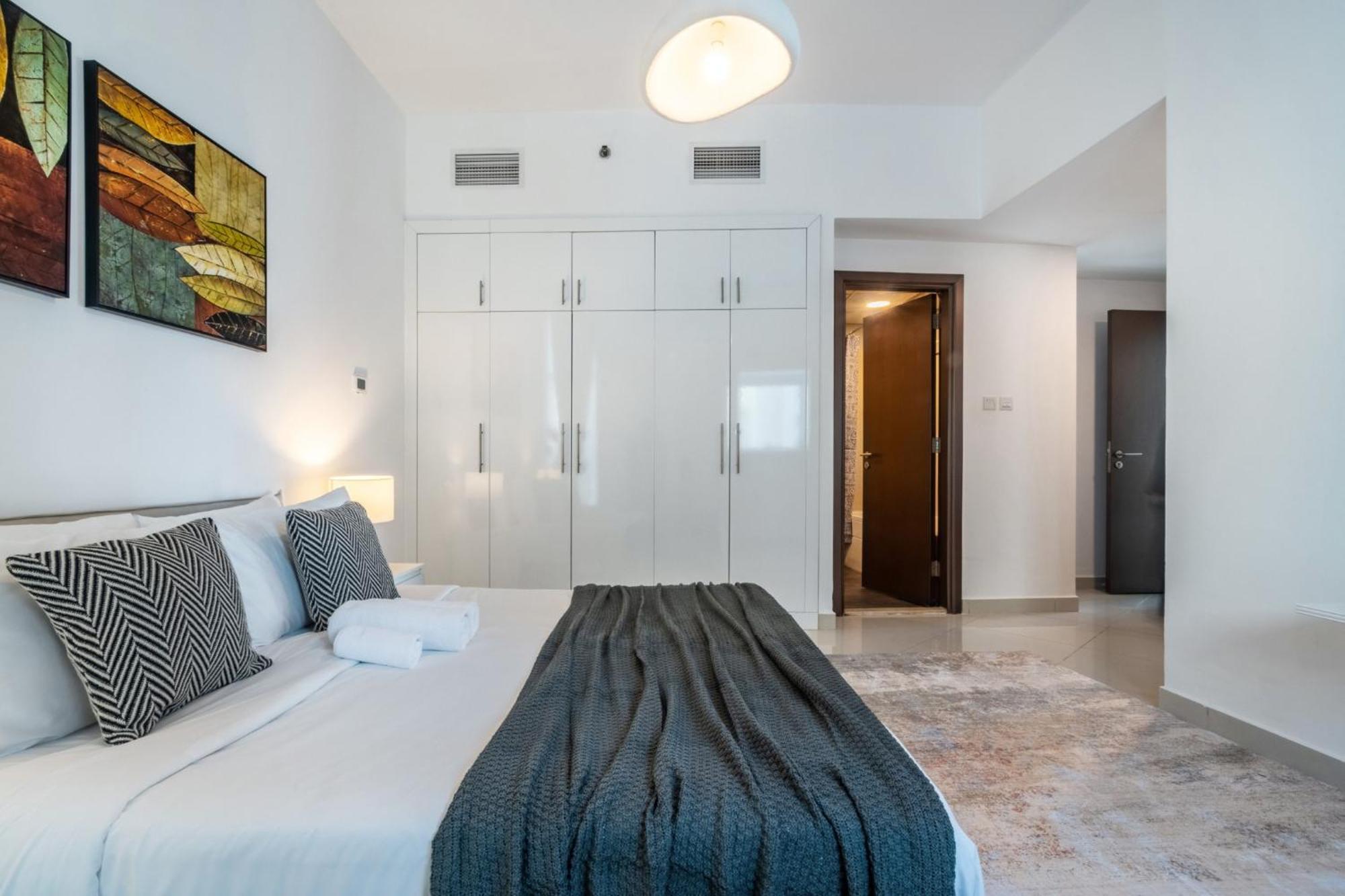 Shoresinn - Aesthetic With Marina View Appartement Dubaï