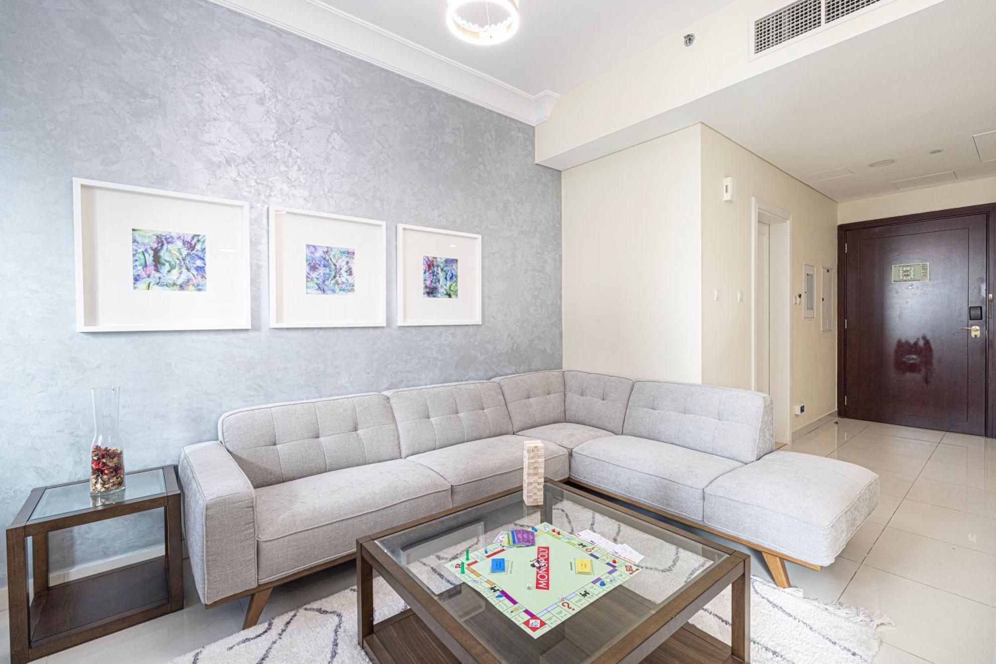 Apartamento 3 Bedrooms In Damac Maison Mall Street! Burj Khalifa View! 2 Minute Walk To Mall! Dubai
