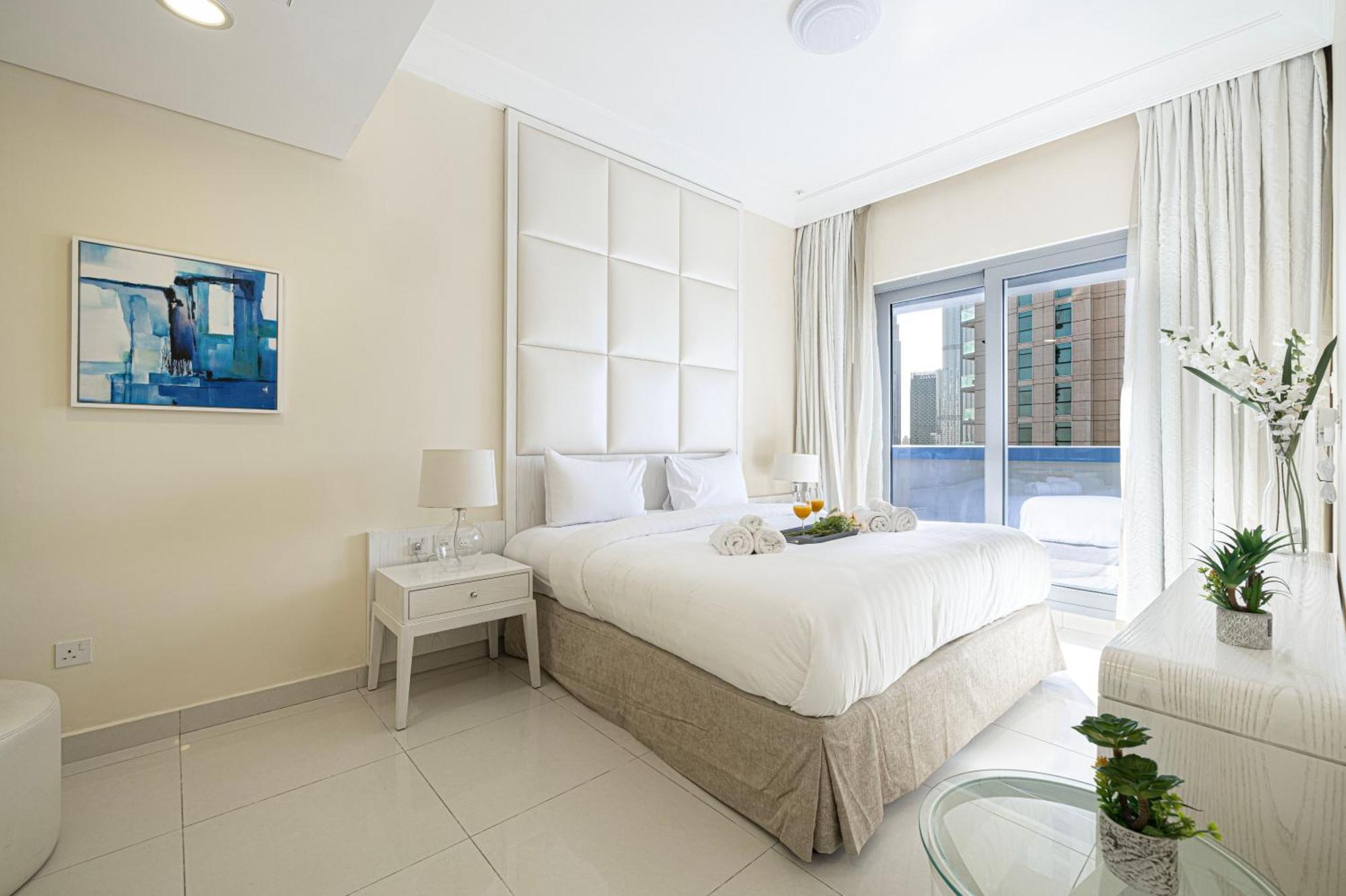 3 Bedrooms In Damac Maison Mall Street! Burj Khalifa View! 2 Minute Walk To Mall! Apartamento *