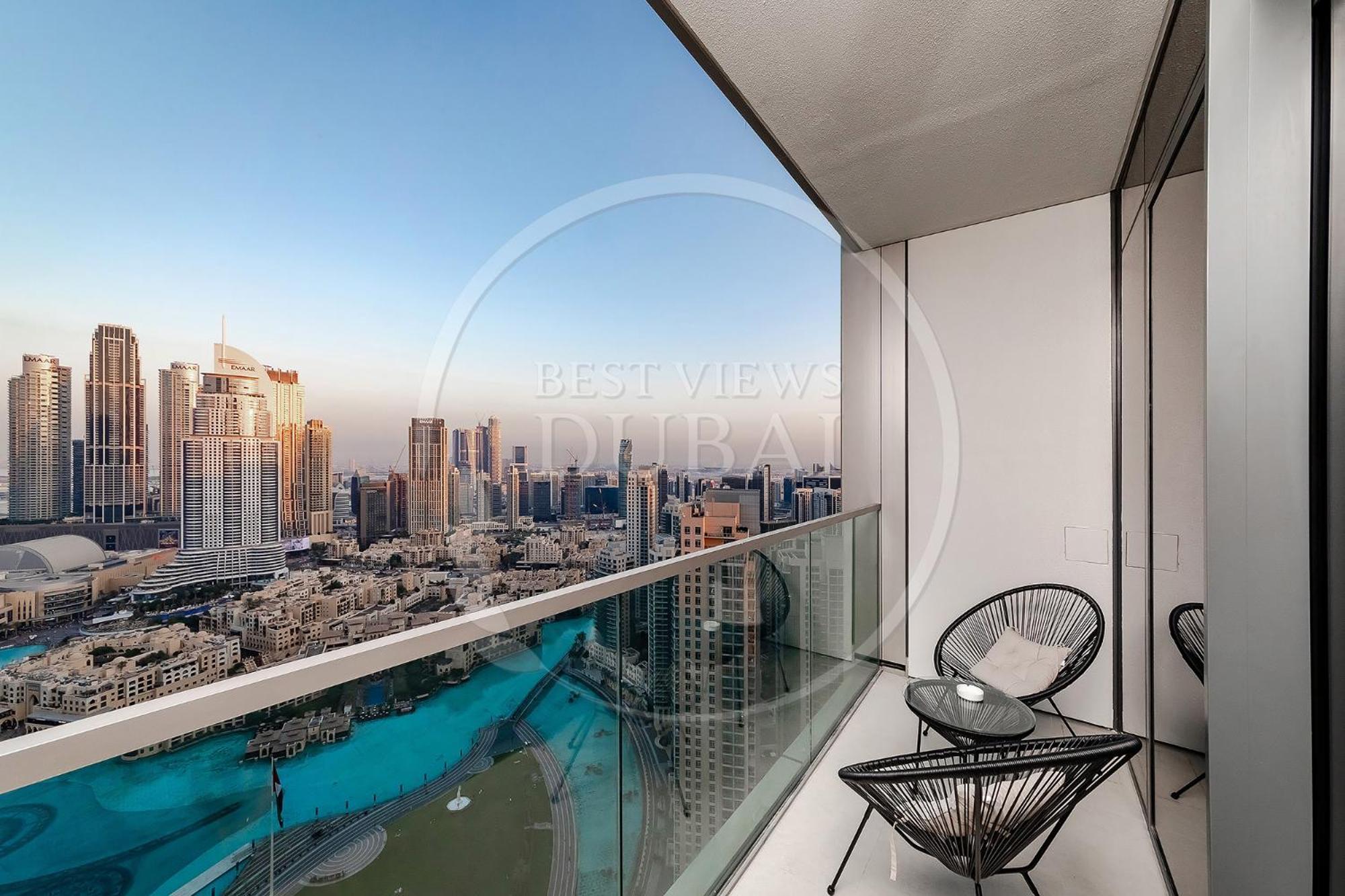 Prime Burj Khalifa&fountain Views 2 Bdr Appartement Dubaï