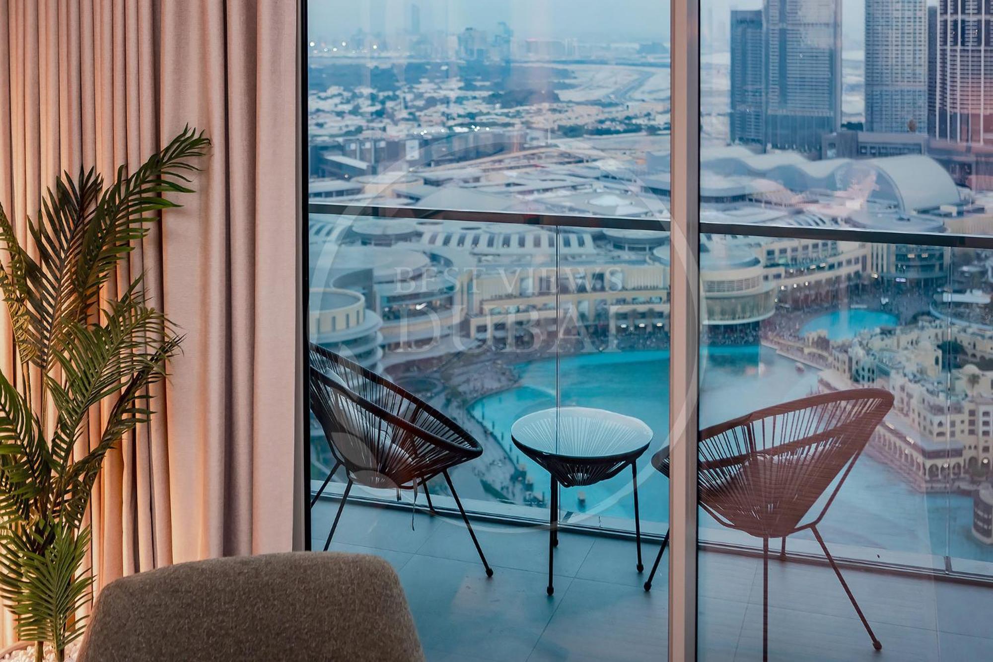 Prime Burj Khalifa&fountain Views 2 Bdr * Dubaï