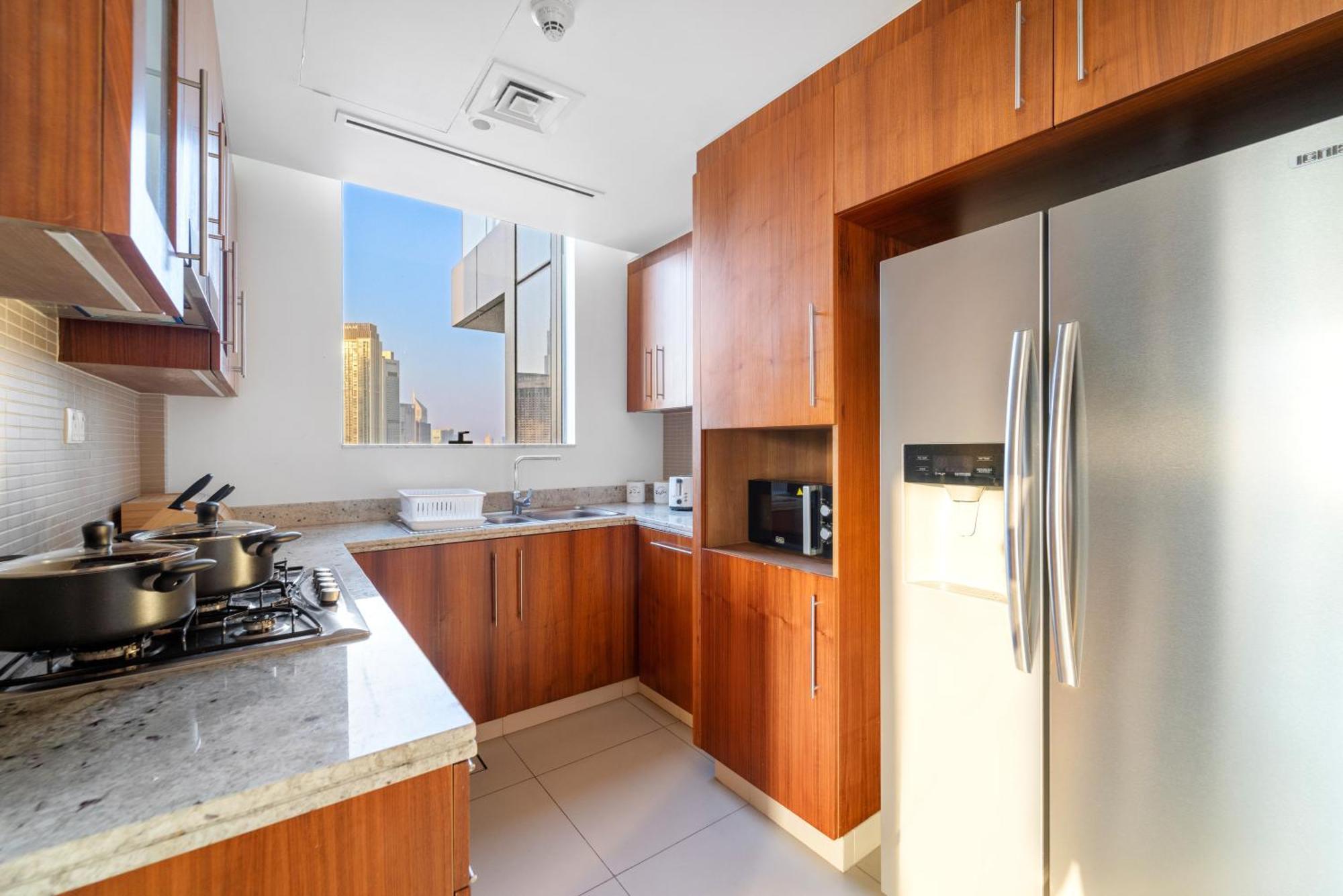 First Class 2br With Full Burj Khalifa And Fountain View Dubaï