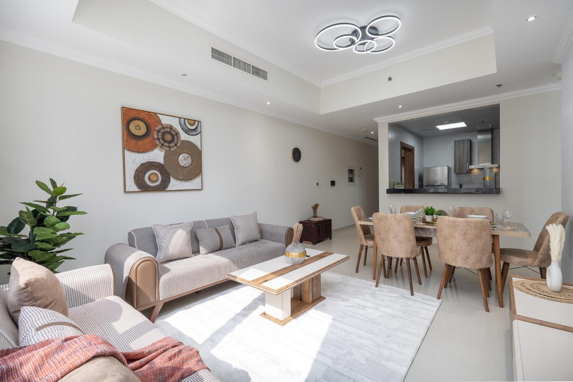 Lägenhet Heaven Crest Downtown - And 1 Bedroom 2 Minute Walk To Mall And Burj Khalifa