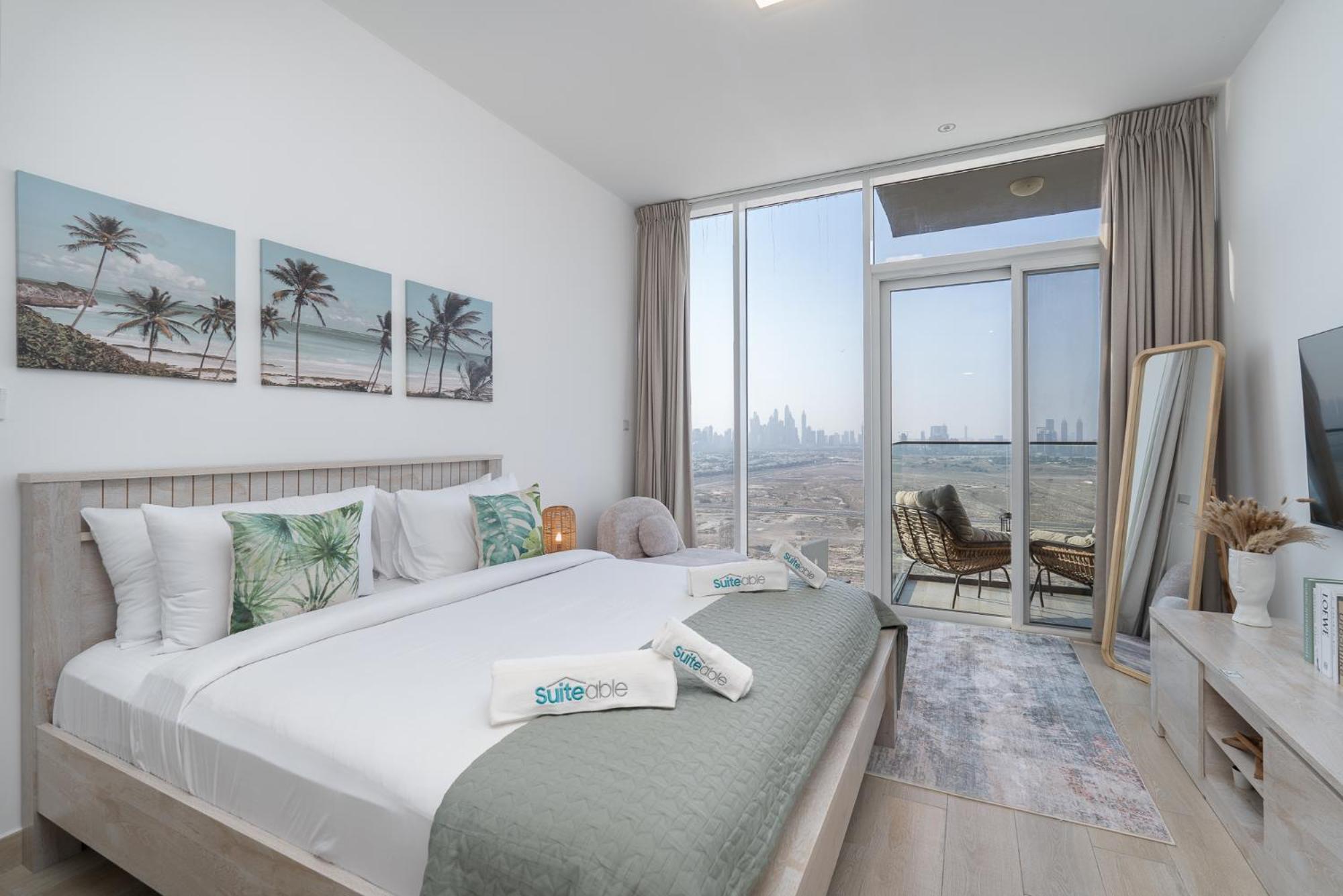Apartamento Bright And Stylish In Jvc With Skyline View *