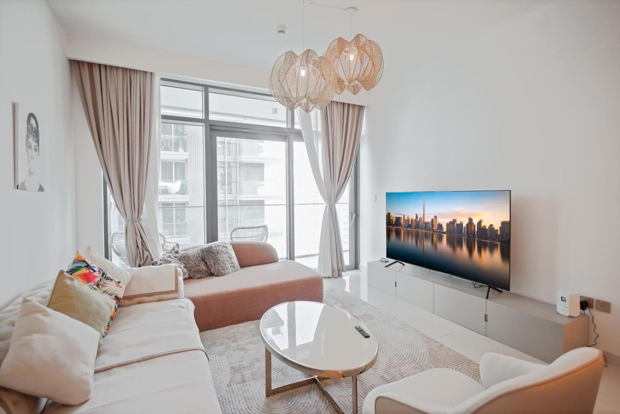 Emaar Beachfront Luxe Retreat Appartement Dubaï