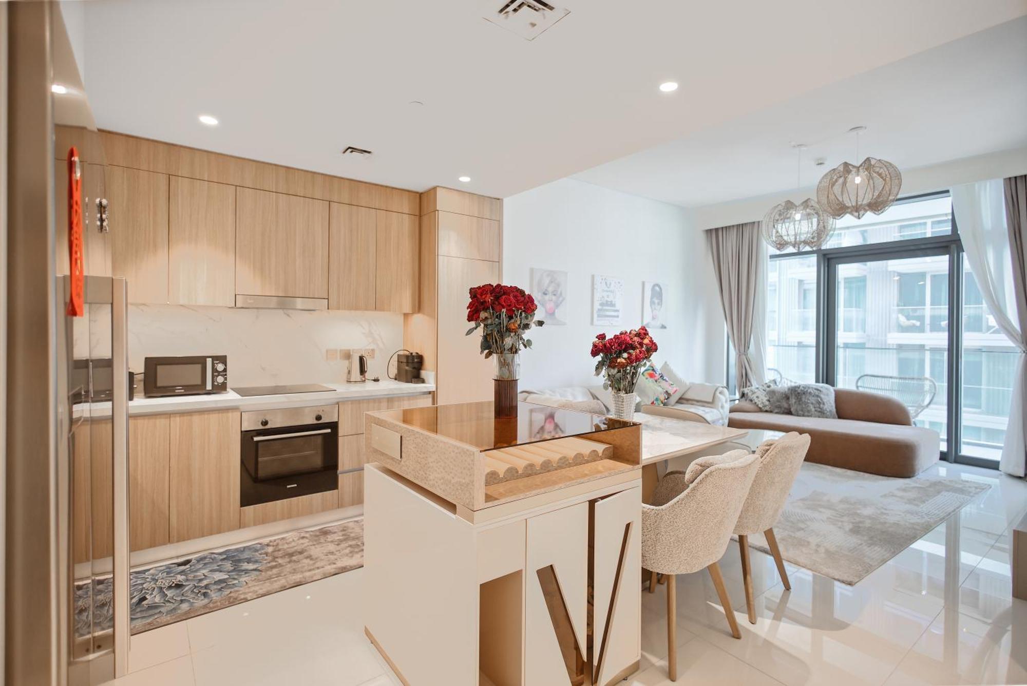Emaar Beachfront Luxe Retreat Appartement *