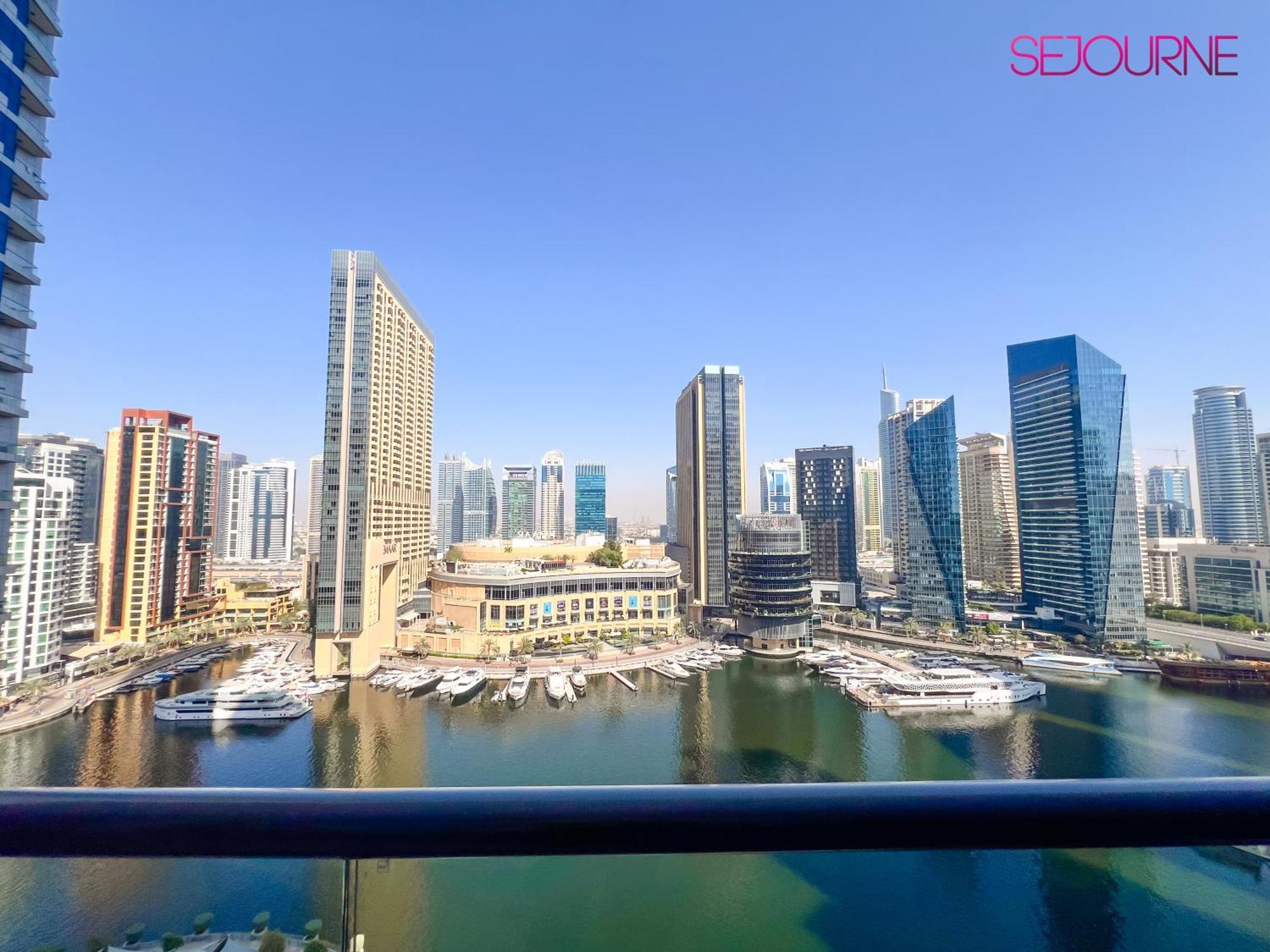 Bcl12 - Stunning 1br With Full Marina View In Bay Tower Appartement Dubaï