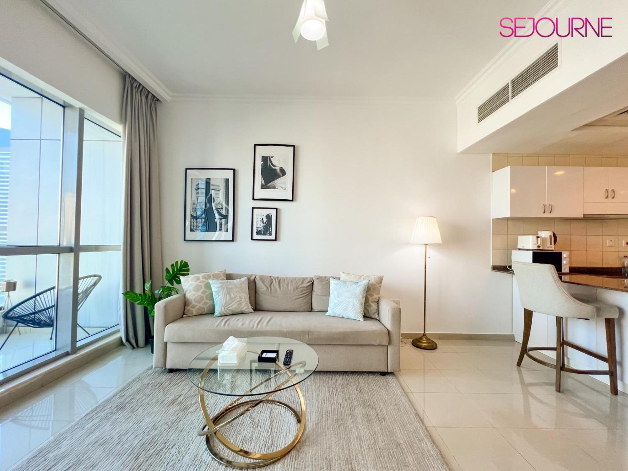 Bcl12 - Stunning 1br With Full Marina View In Bay Tower * Dubaï