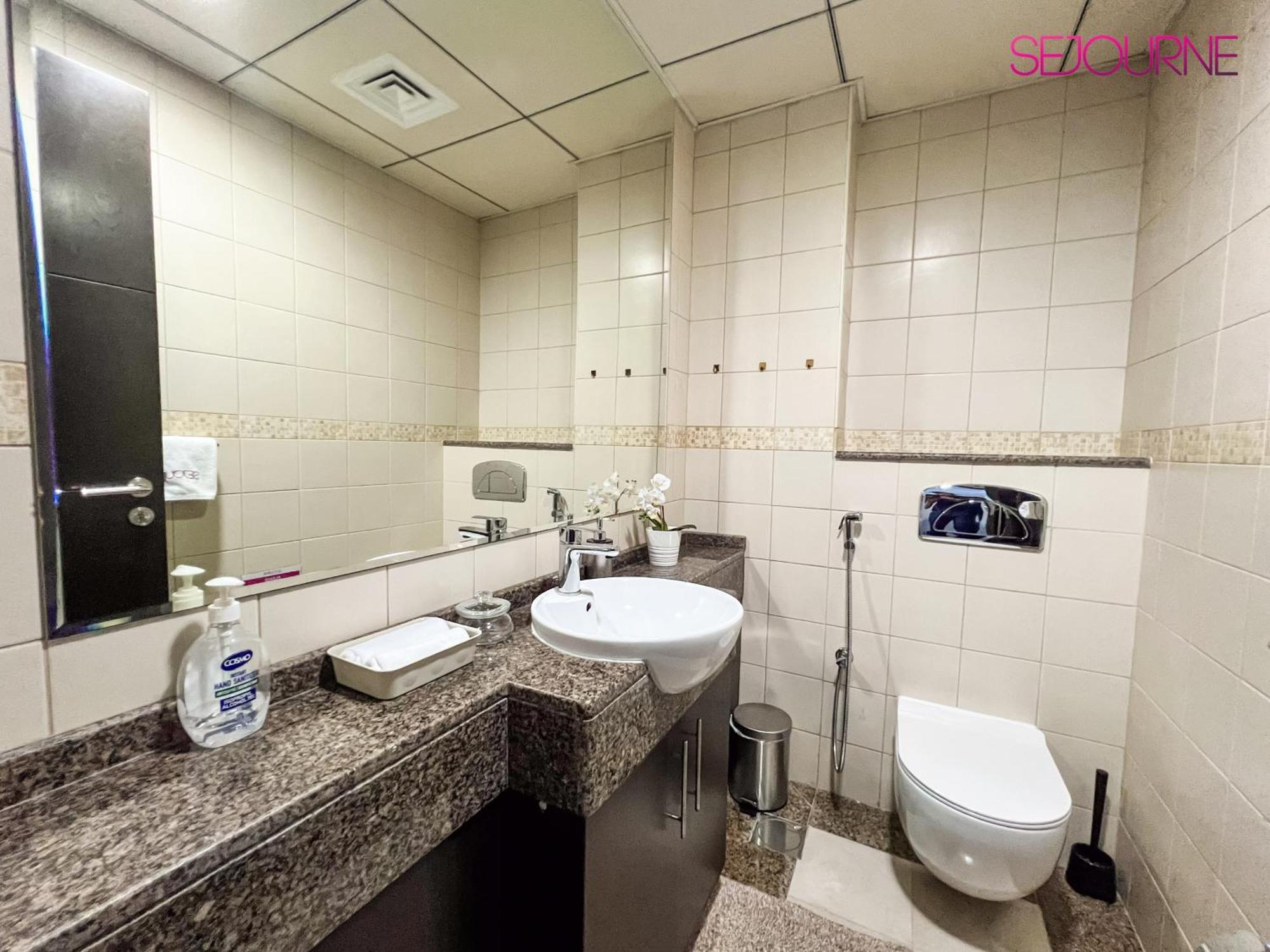 Bcl12 - Stunning 1br With Full Marina View In Bay Tower Appartement *