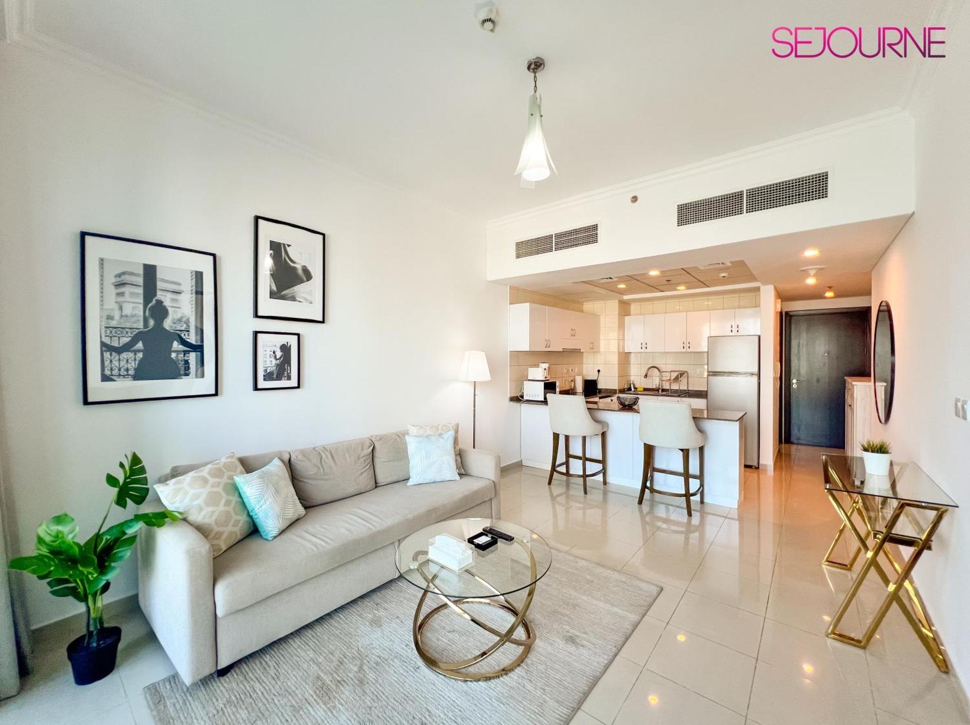 Appartement Bcl12 - Stunning 1br With Full Marina View In Bay Tower *