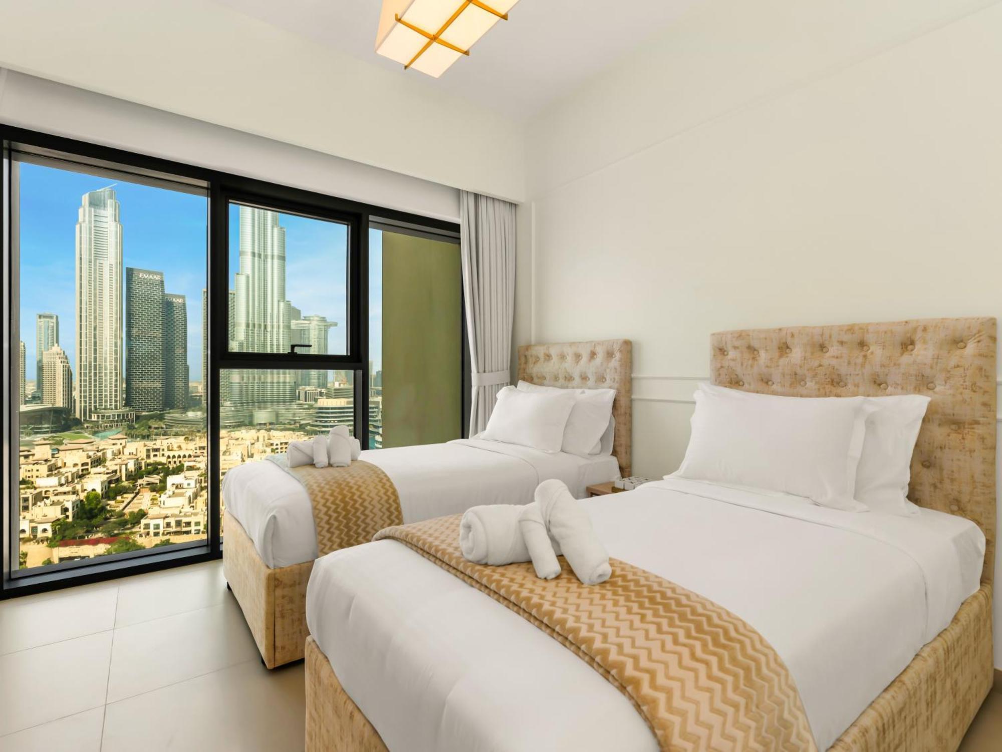 Appartement Burj Khalifa View Luxe 2br, 5 Mins Walk To Mall