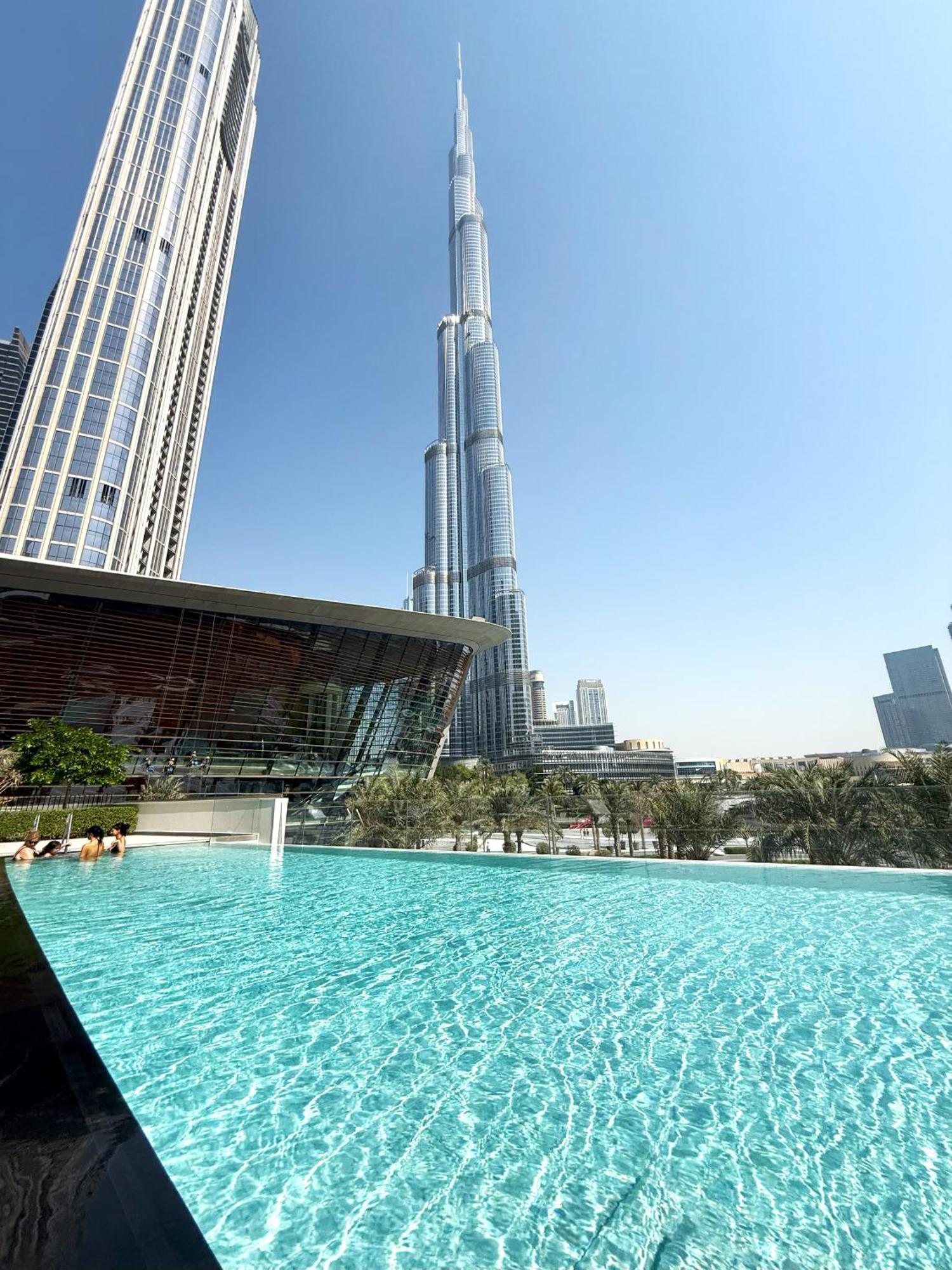 Lägenhet Full Burj Khalifa And Fountains Views Dubai