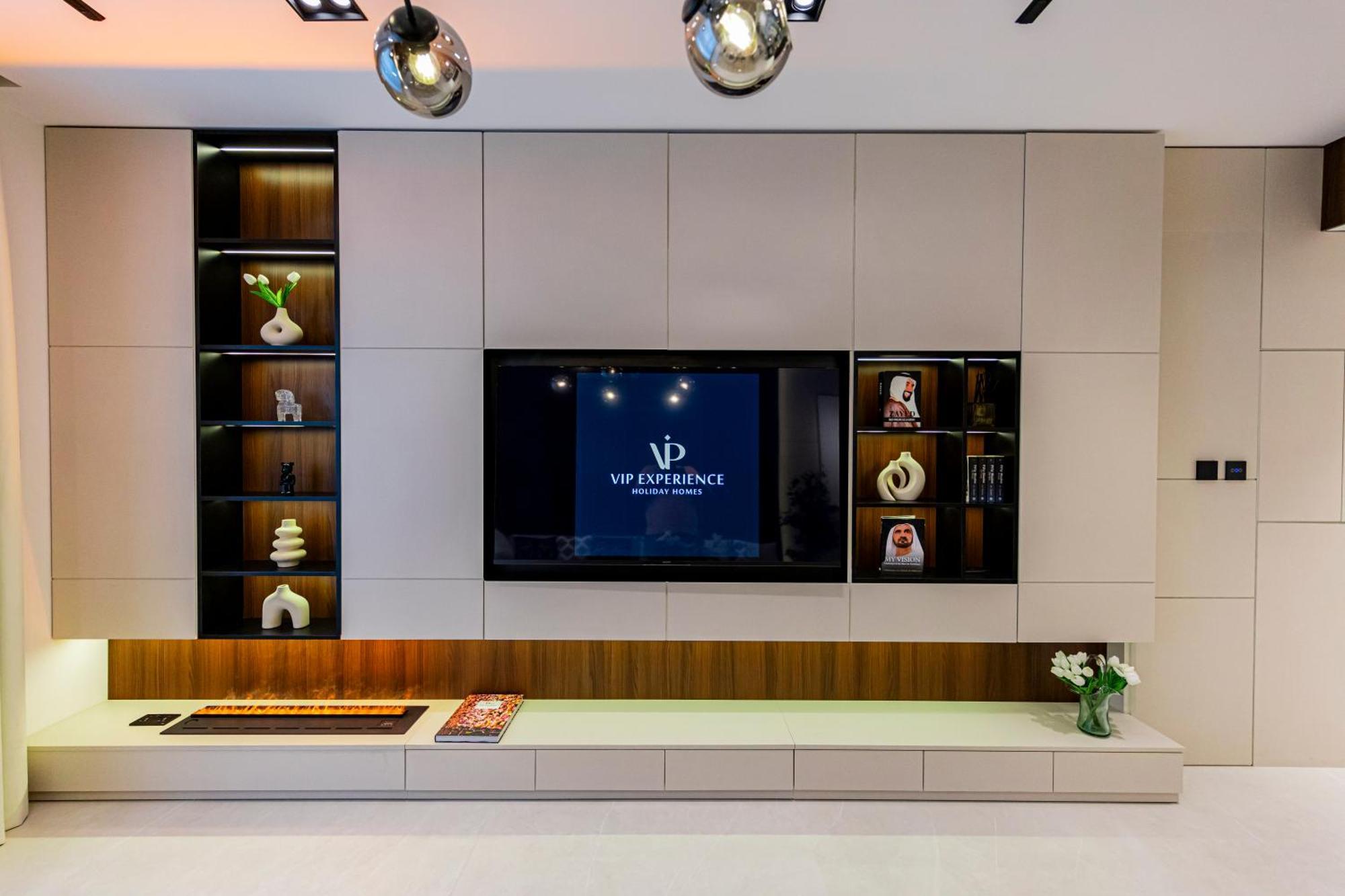 Lägenhet Vip Experience Downtown At Boulevard T2 - Burj Khalifa View - Modern Luxury *