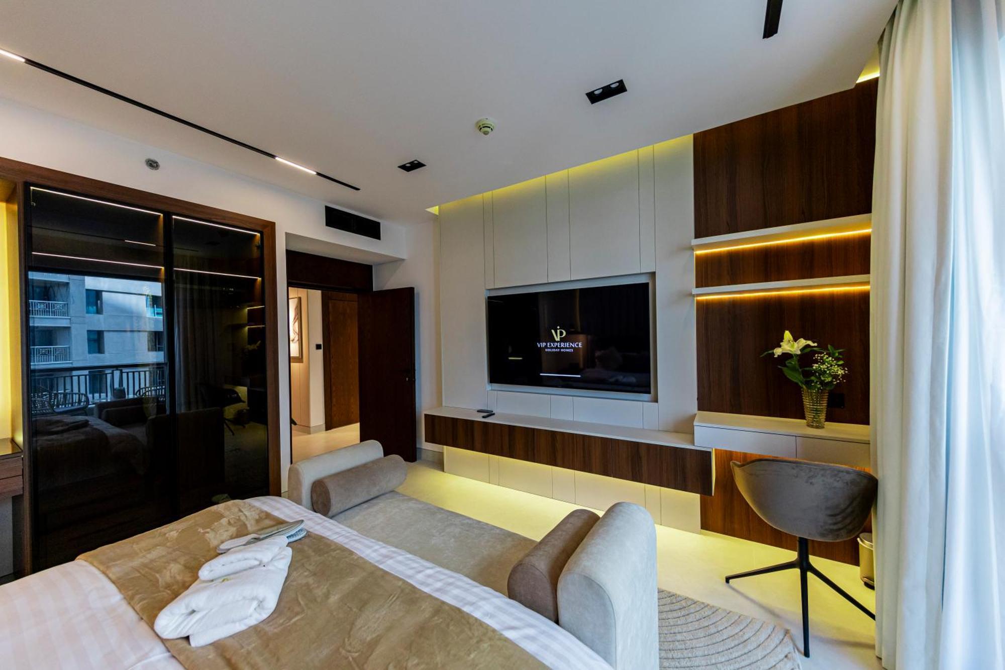 Vip Experience Downtown At Boulevard T2 - Burj Khalifa View - Modern Luxury Lägenhet *