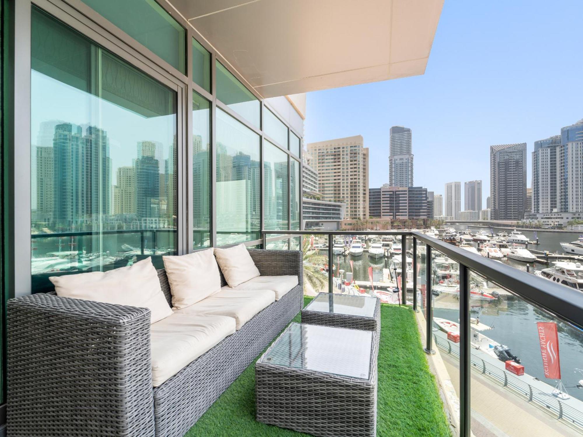 Appartement Beachfront Bliss 3bdr-majara In Marina With Patio