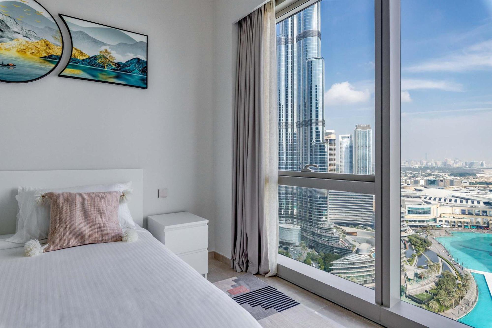 Knokey Burj Khalifa & Fountains View Luxury 2-bedrooms Appartement