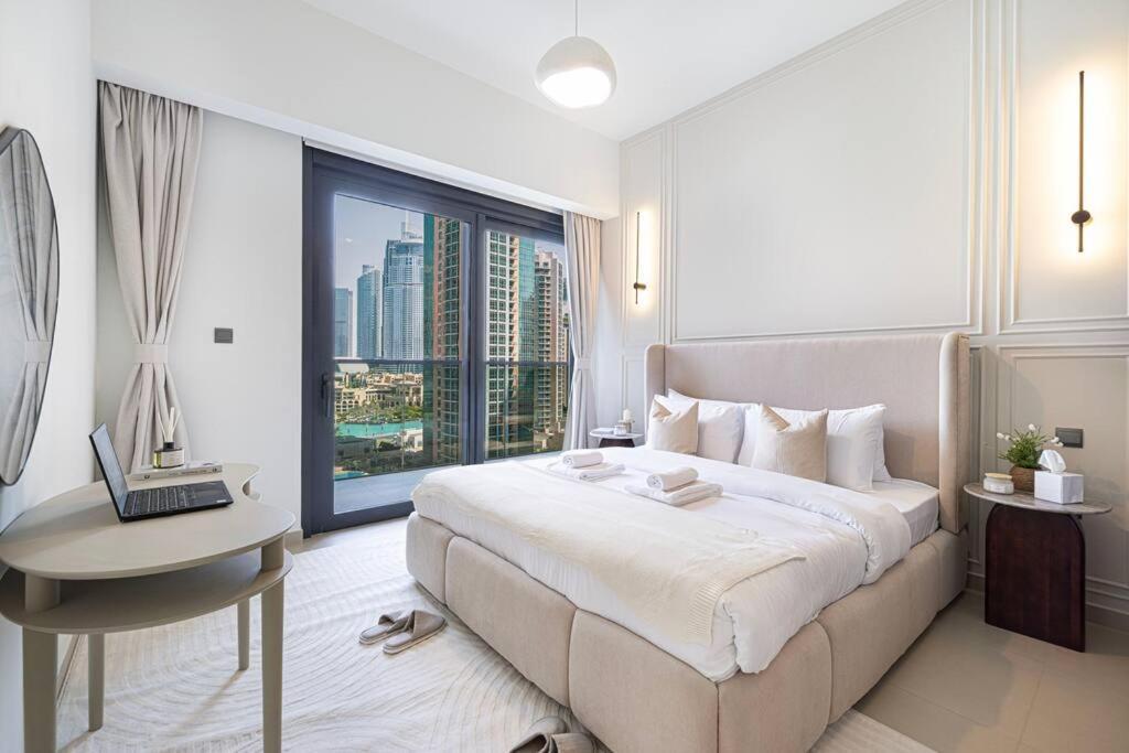 Iconic 2br With Burj Khalifa And Fountain Views - Next To Opera And Near Mall Appartement *