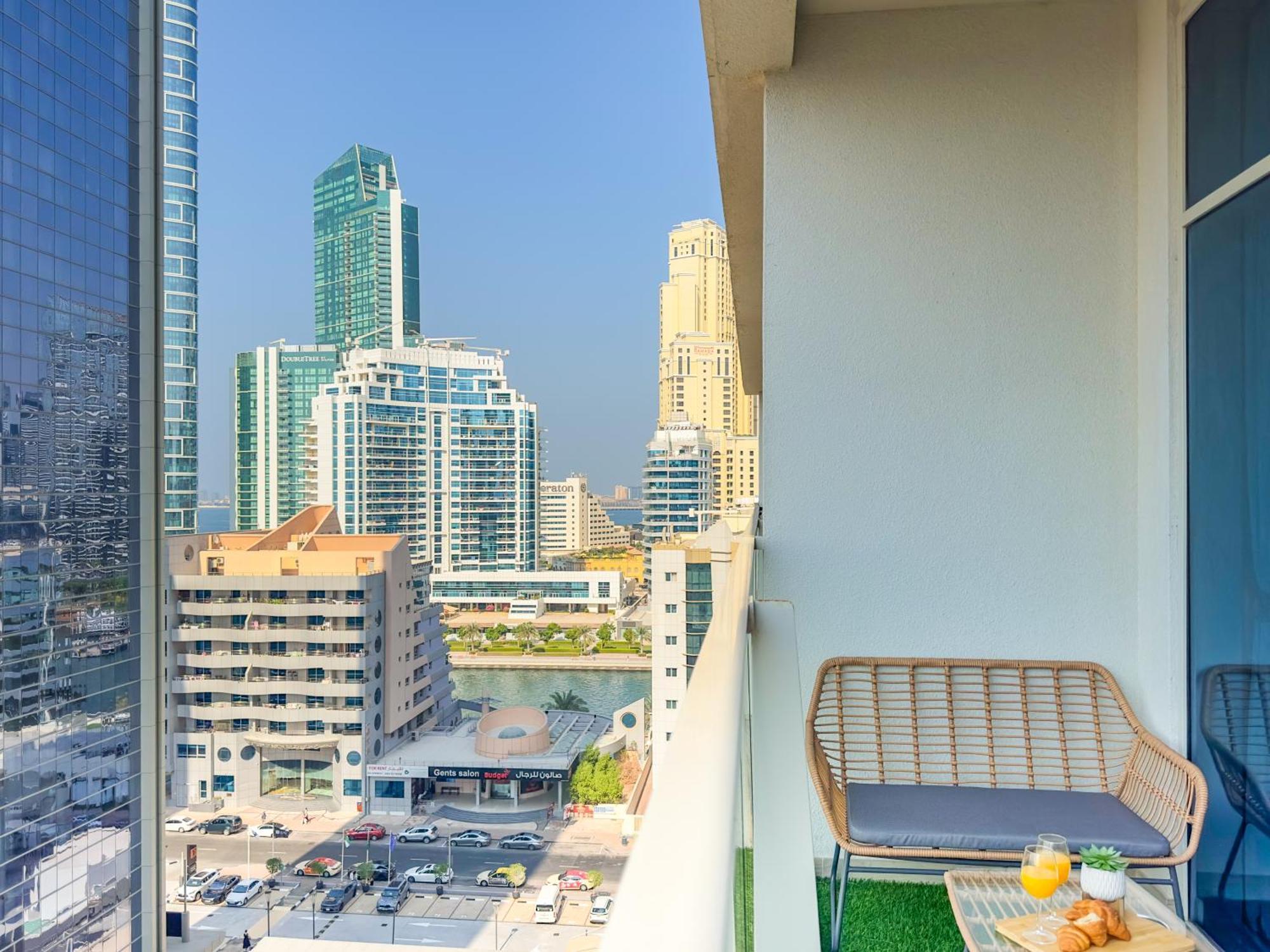 Appartement Super Luxury Flat Desing With Sea, Marina And Pool View Dubaï