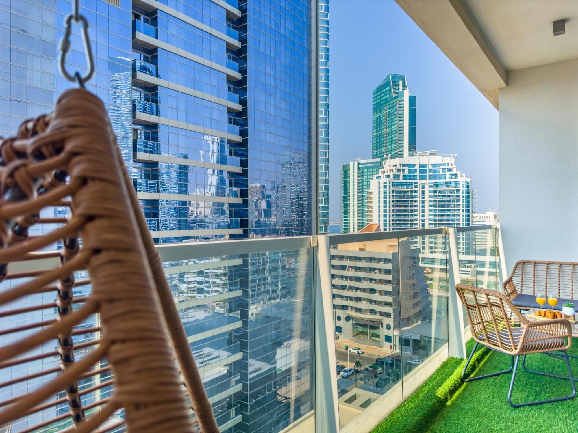 Super Luxury Flat Desing With Sea, Marina And Pool View * Dubaï