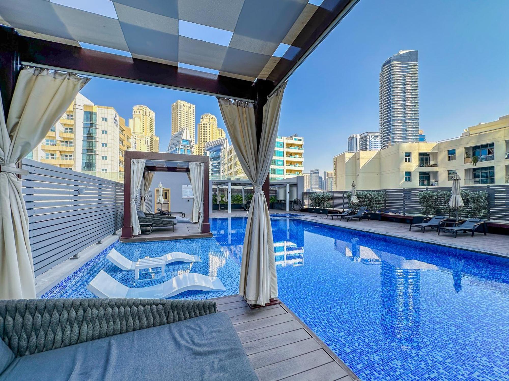 Appartement Super Luxury Flat Desing With Sea, Marina And Pool View *
