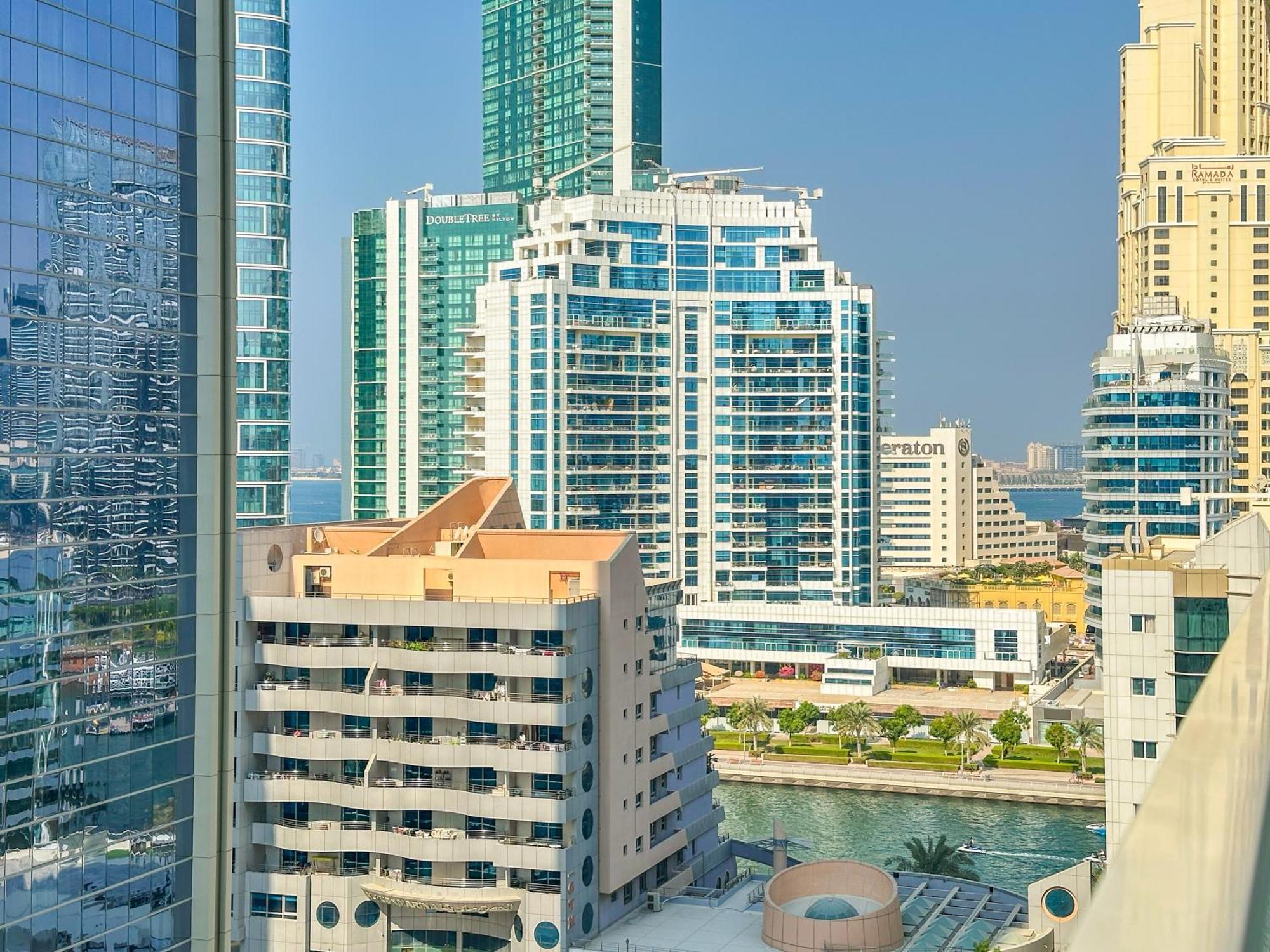 Super Luxury Flat Desing With Sea, Marina And Pool View * Dubaï