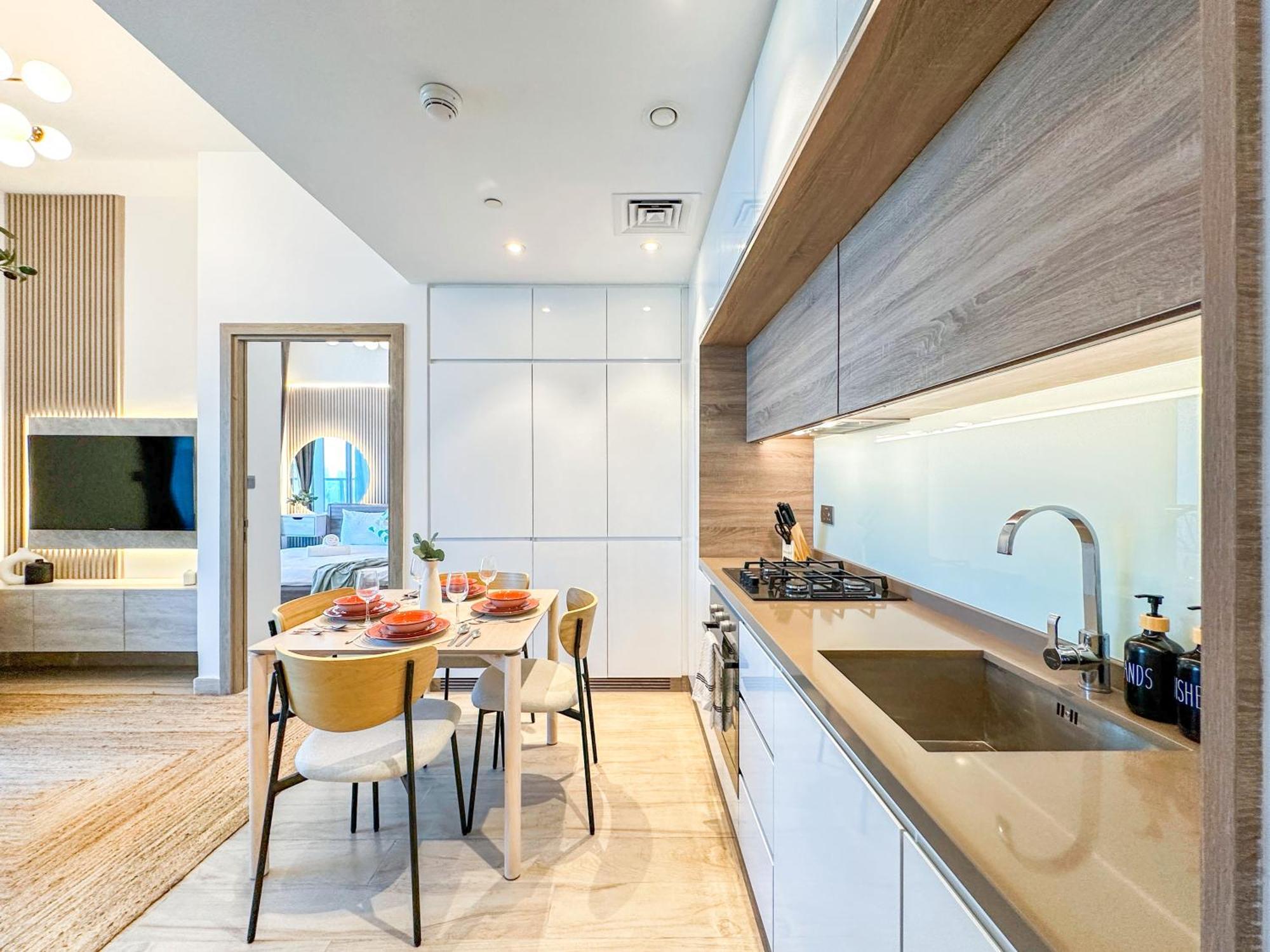 Appartement Super Luxury Flat Desing With Sea, Marina And Pool View *