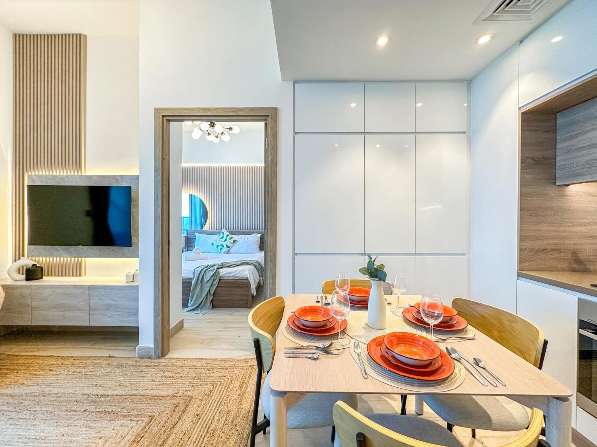 Appartement Super Luxury Flat Desing With Sea, Marina And Pool View