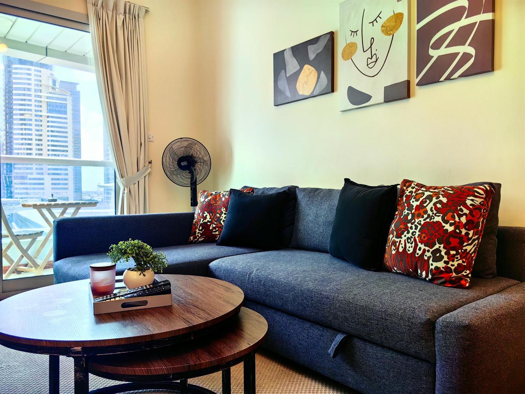Apartamento 1 Bedroom Renovated In Marina Diamond 3 Close To Tram And Metro *