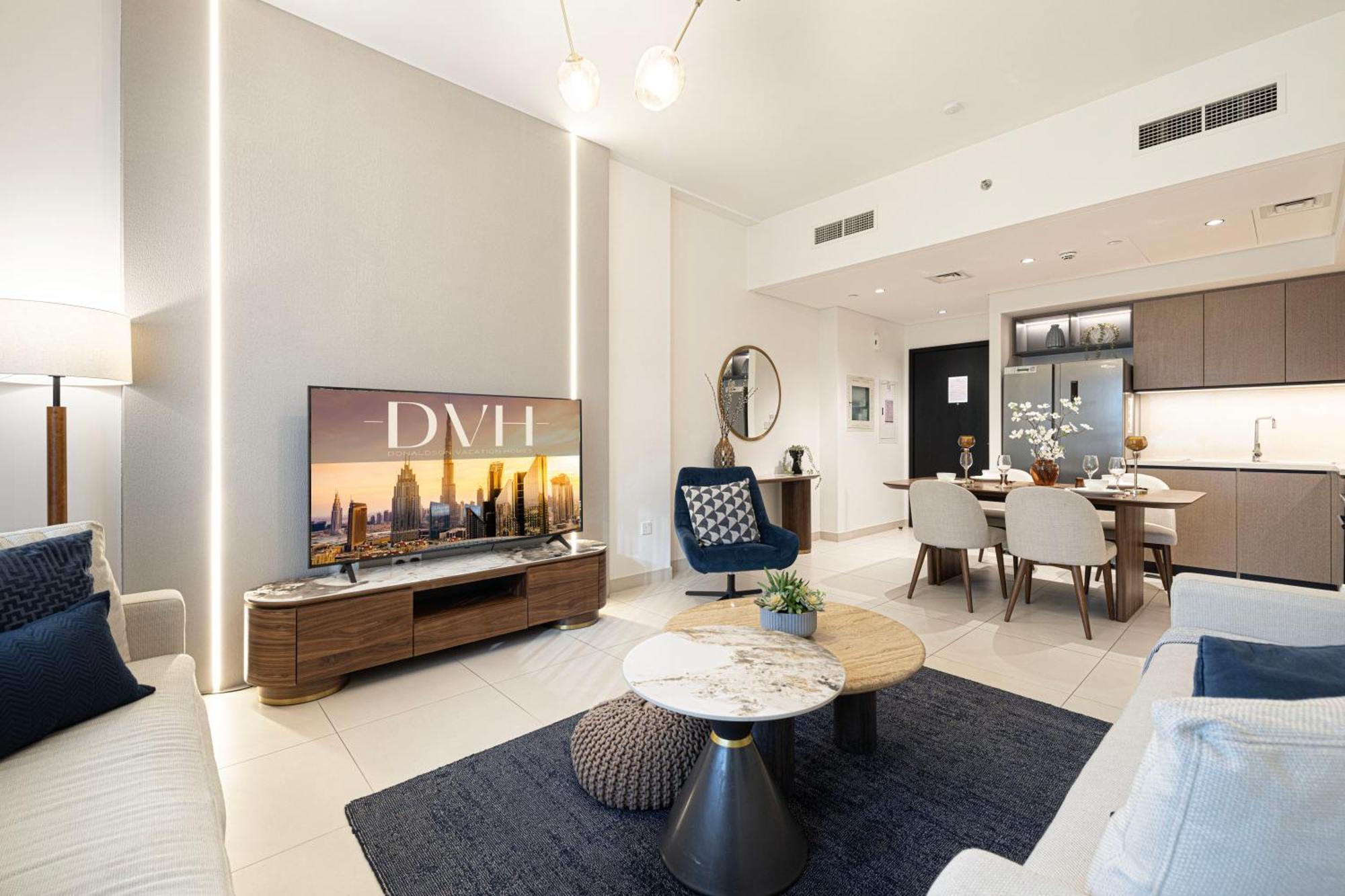 Apartamento Burj Crown - First Class Boulevard View, 9 Min Walk Mall Dubái