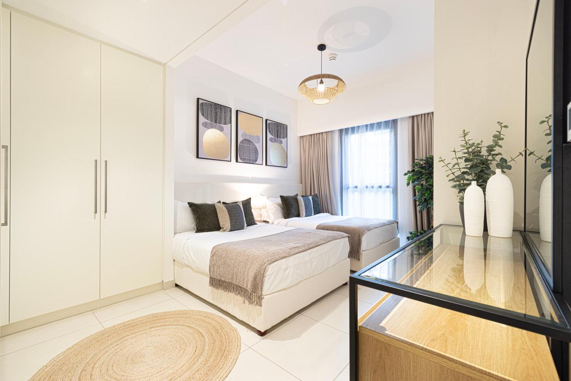 Burj Crown - First Class Boulevard View, 9 Min Walk Mall Apartamento